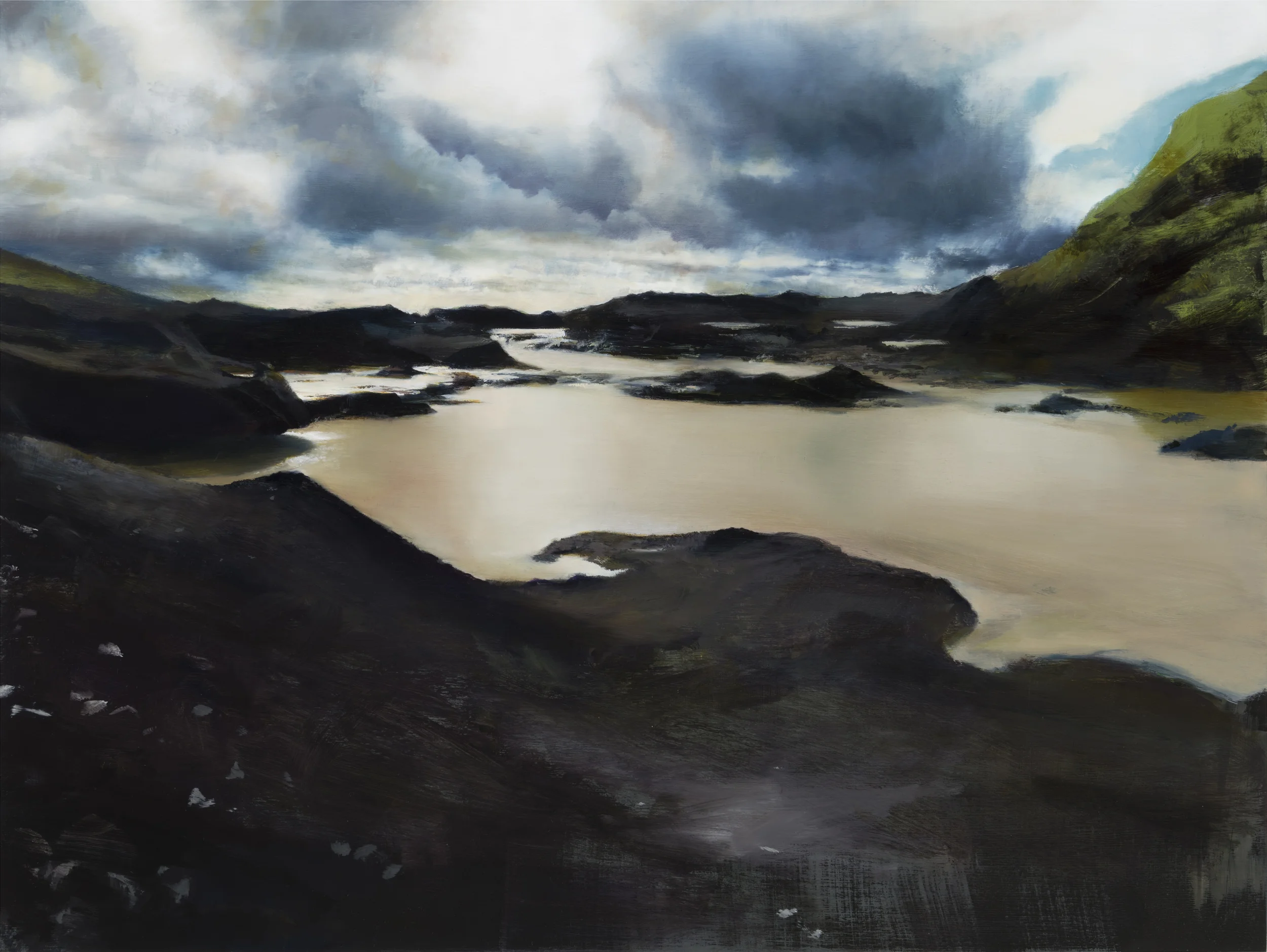 moraine • 18" x 24" oil on panel 2014