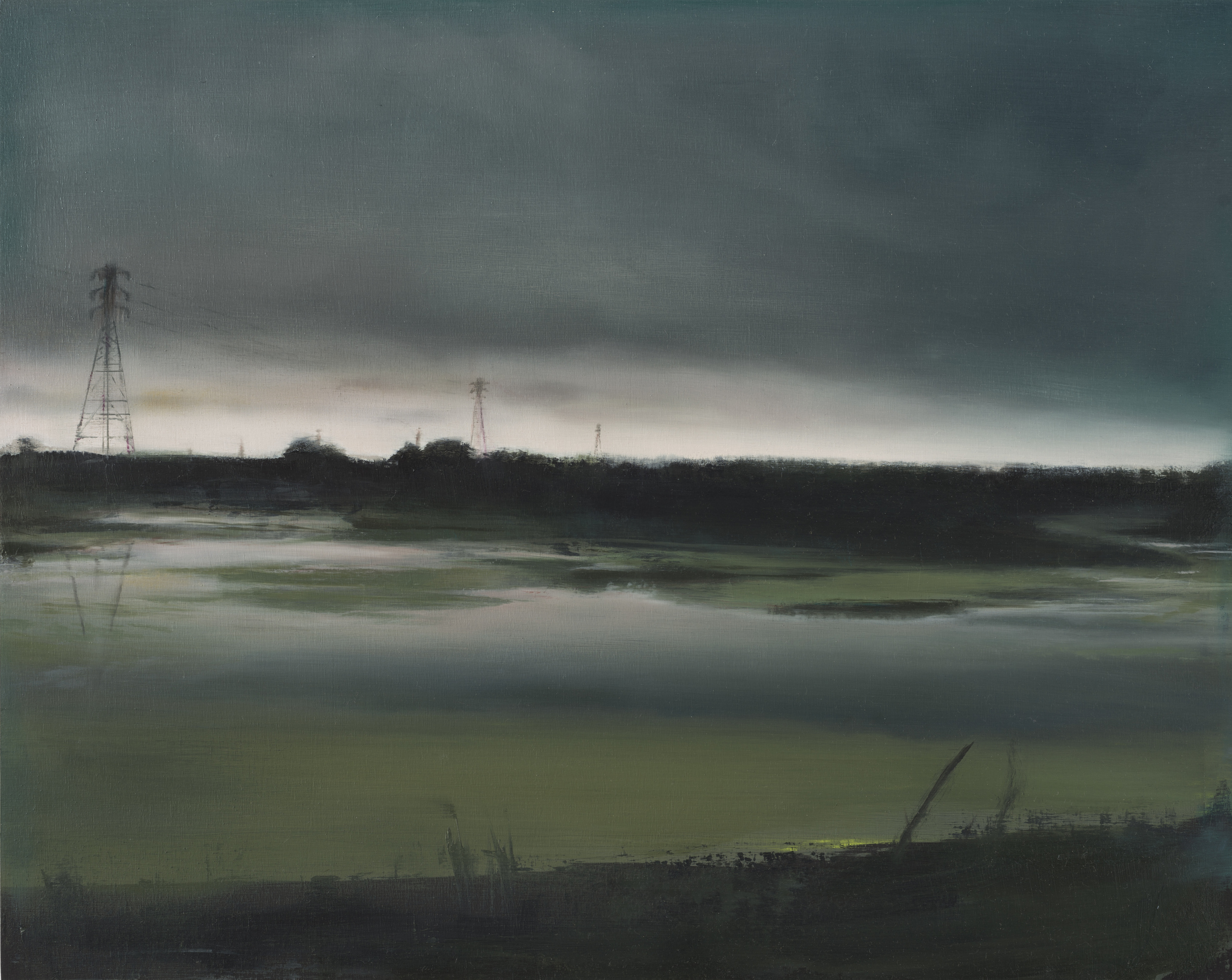   marsh&nbsp;&nbsp; •  16" x 20"  oil on panel  2012    