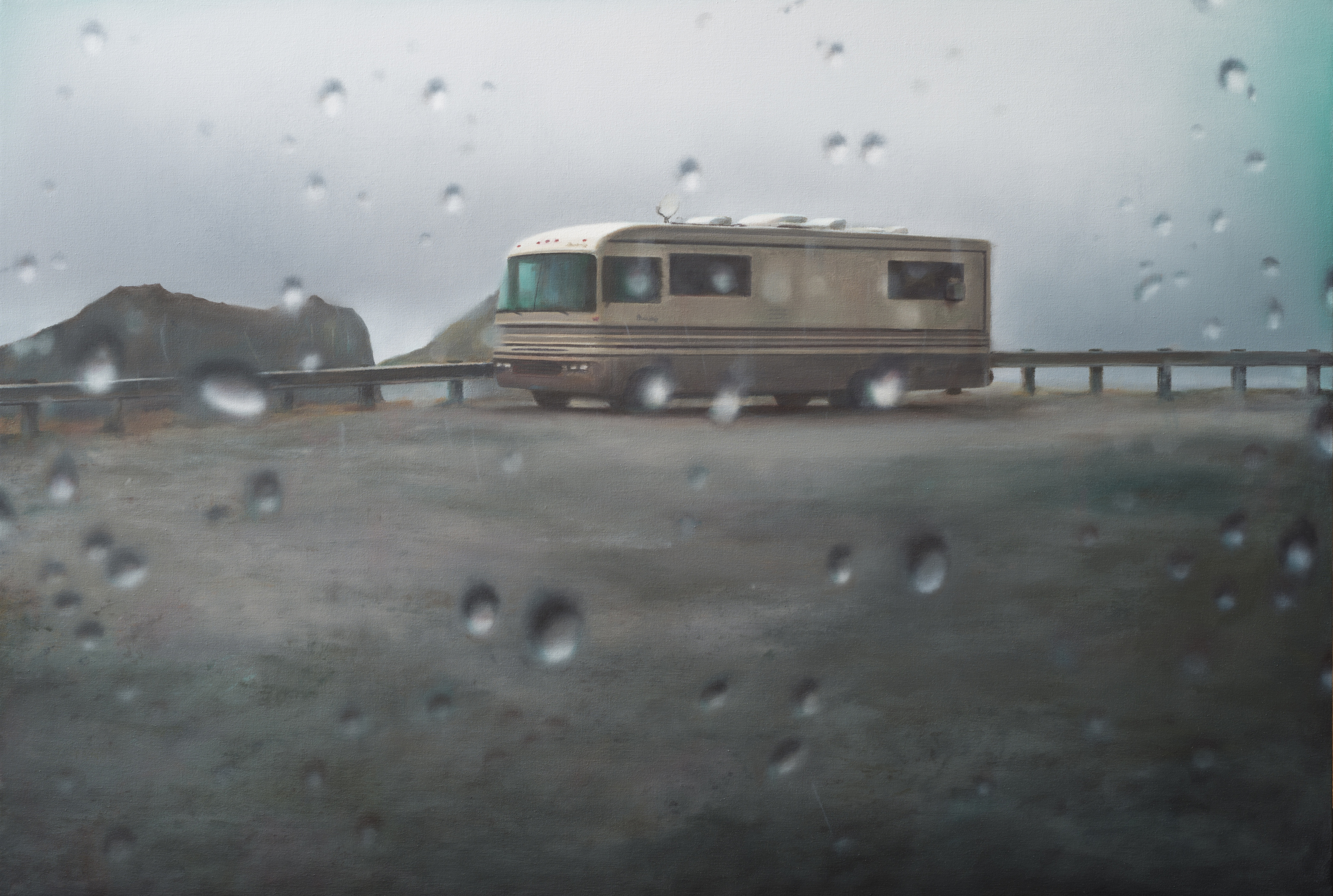   camper&nbsp;&nbsp; •  34" x 50"  oil on canvas  2012    