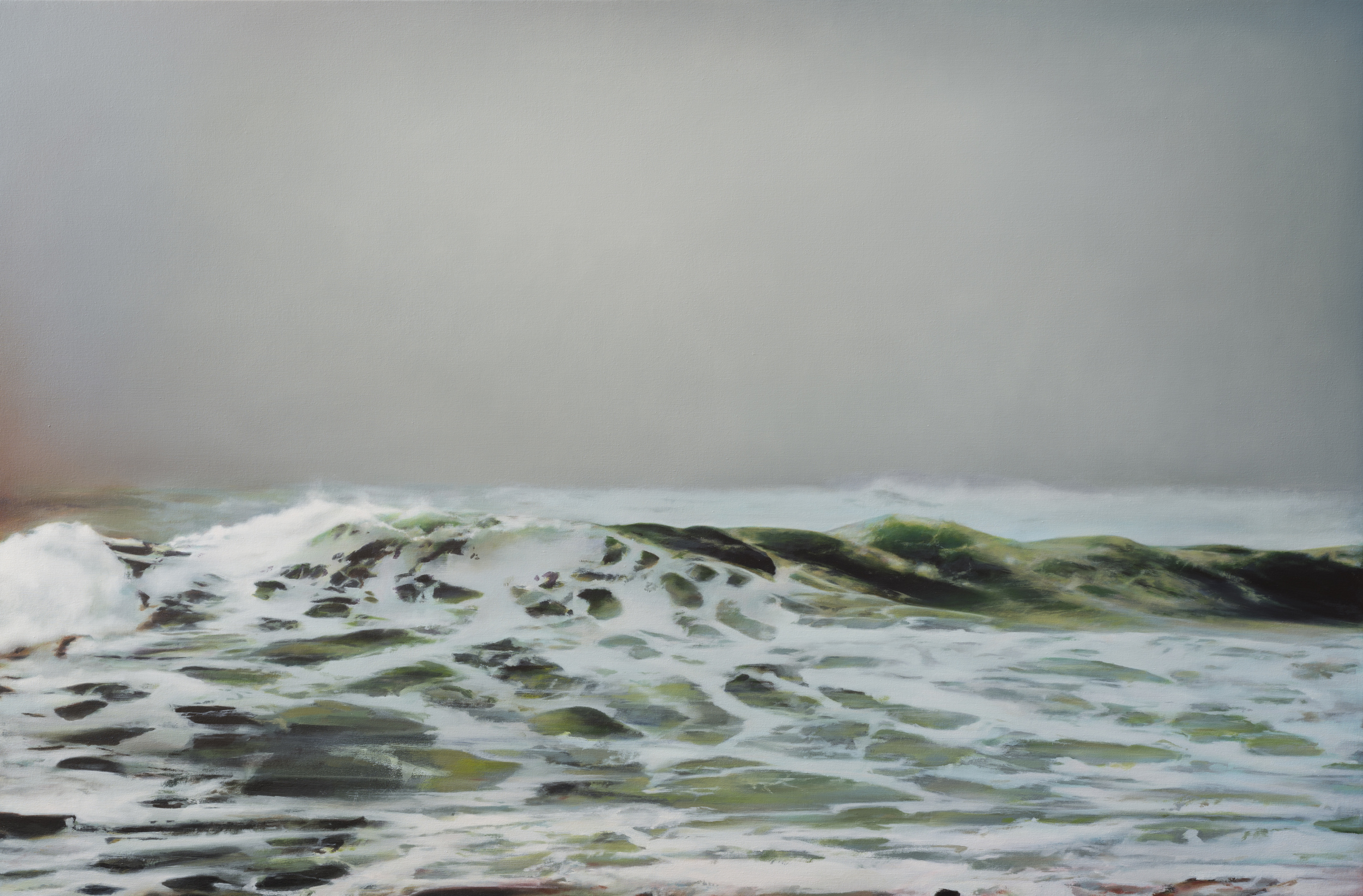   north beach&nbsp;&nbsp; •  42" x 64"  oil on canvas  2012    