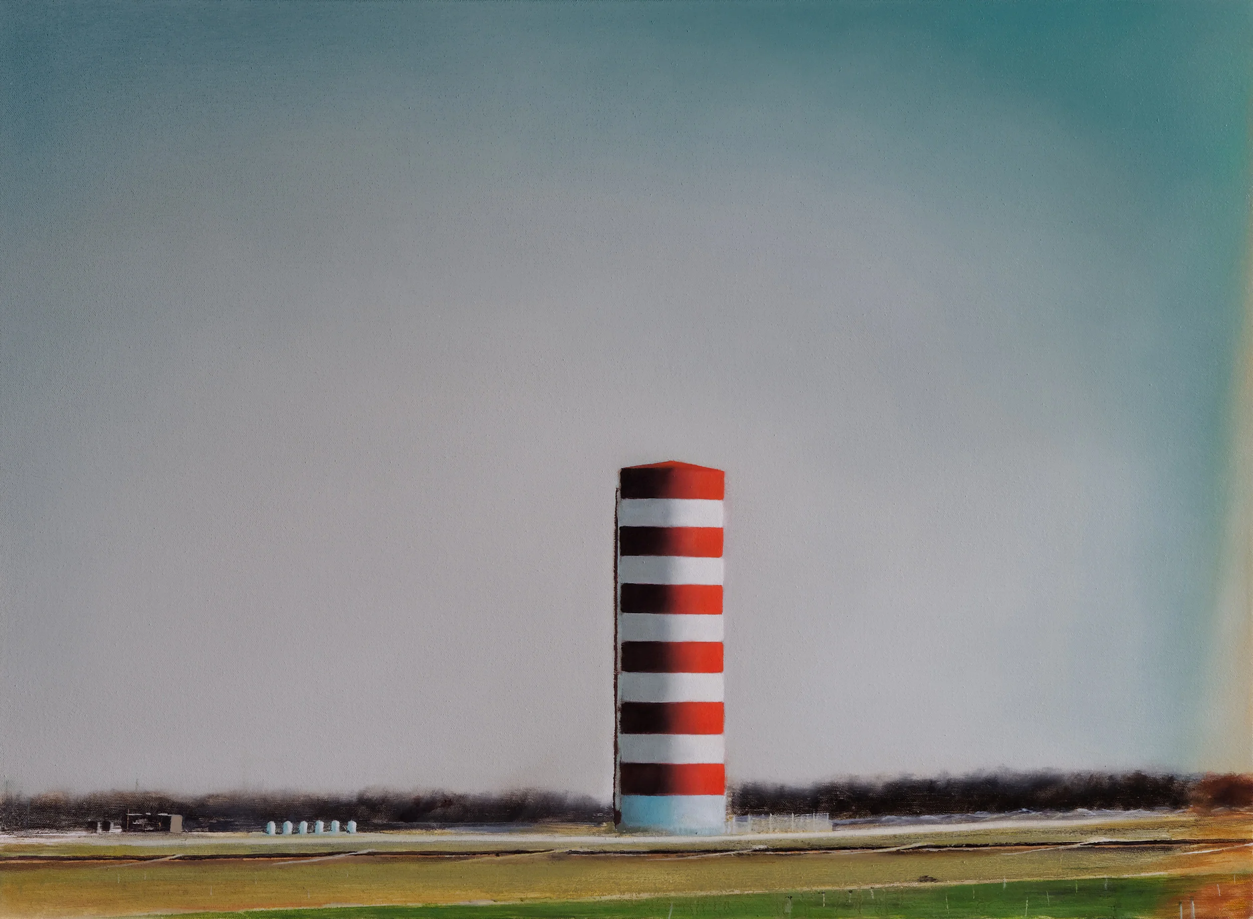 silo • 22" x 30" oil on canvas 2009