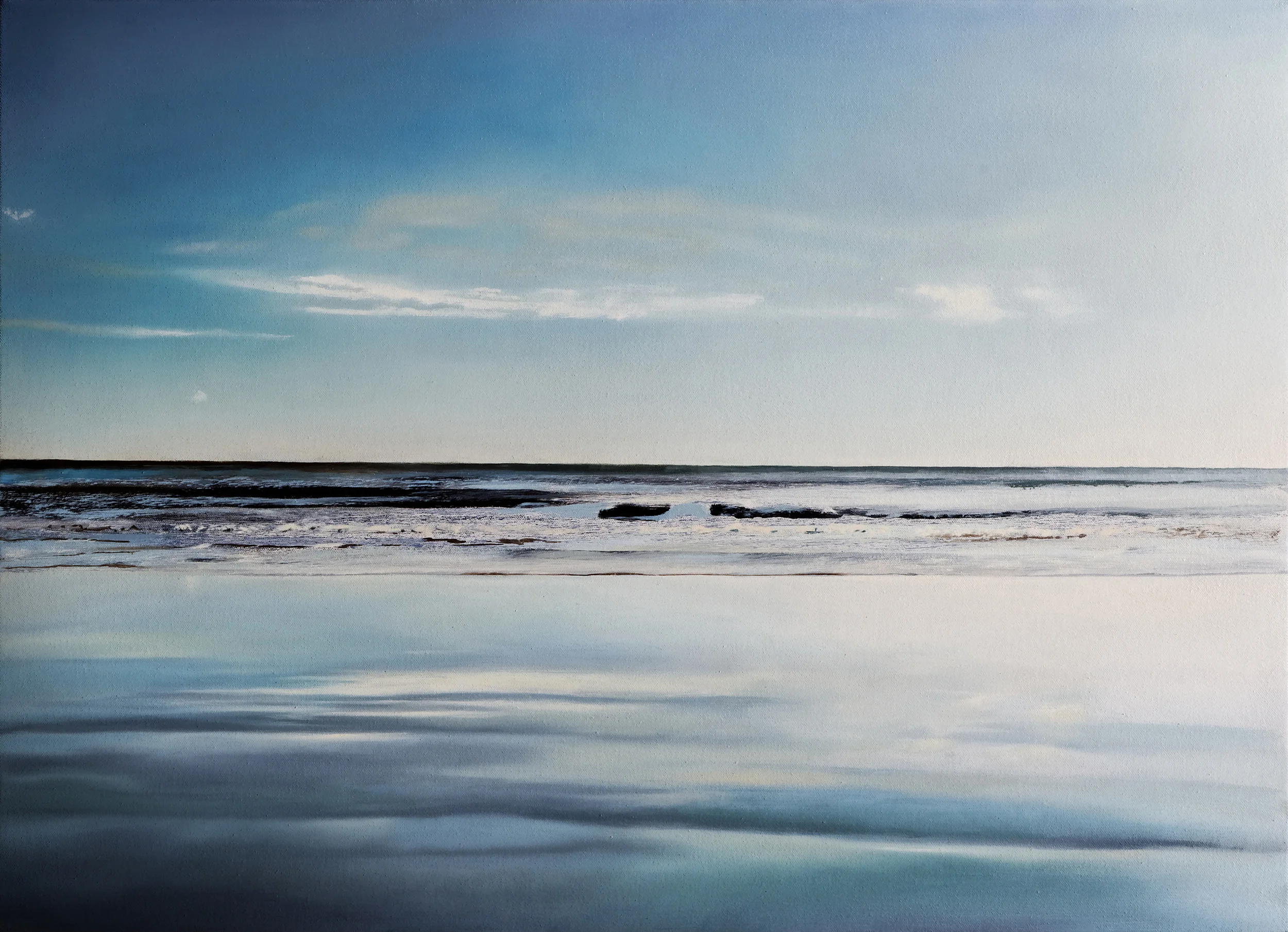 bolinas seascape • 21" x 29" oil on canvas 2009