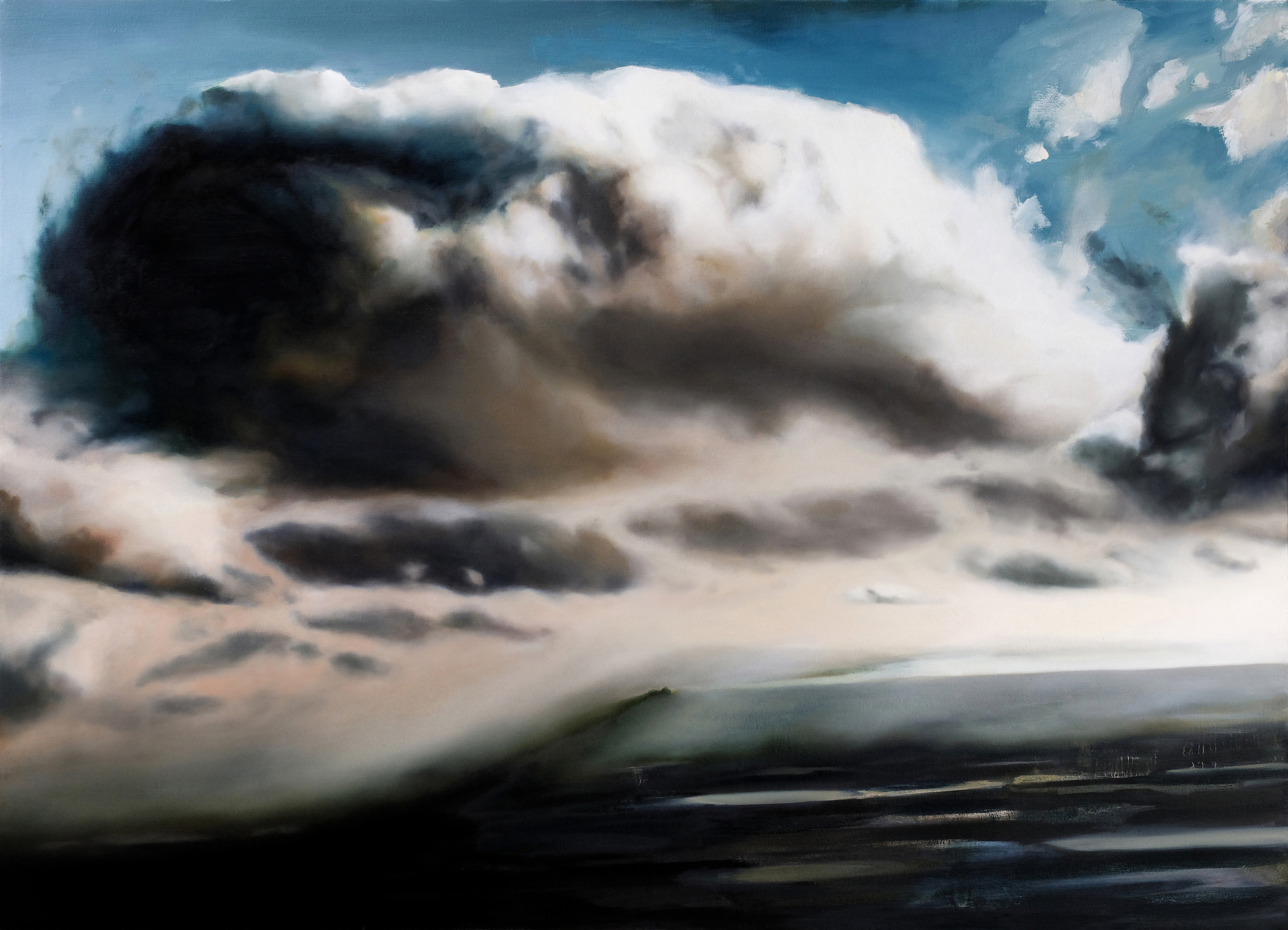   cloud&nbsp;&nbsp;  •   52" x 72"  oil on canvas  2009    