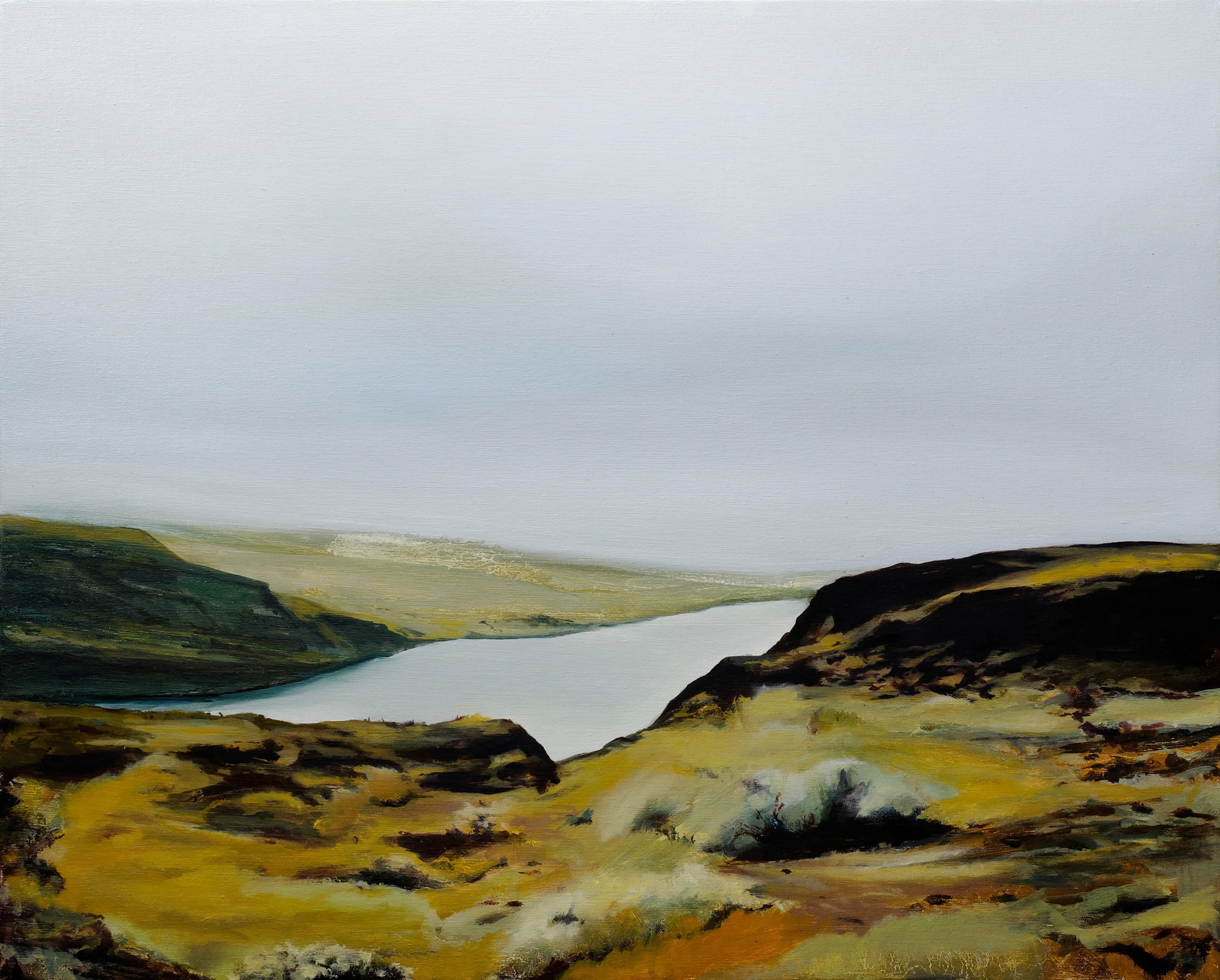 columbia river • 30" x 24" oil on canvas 2008