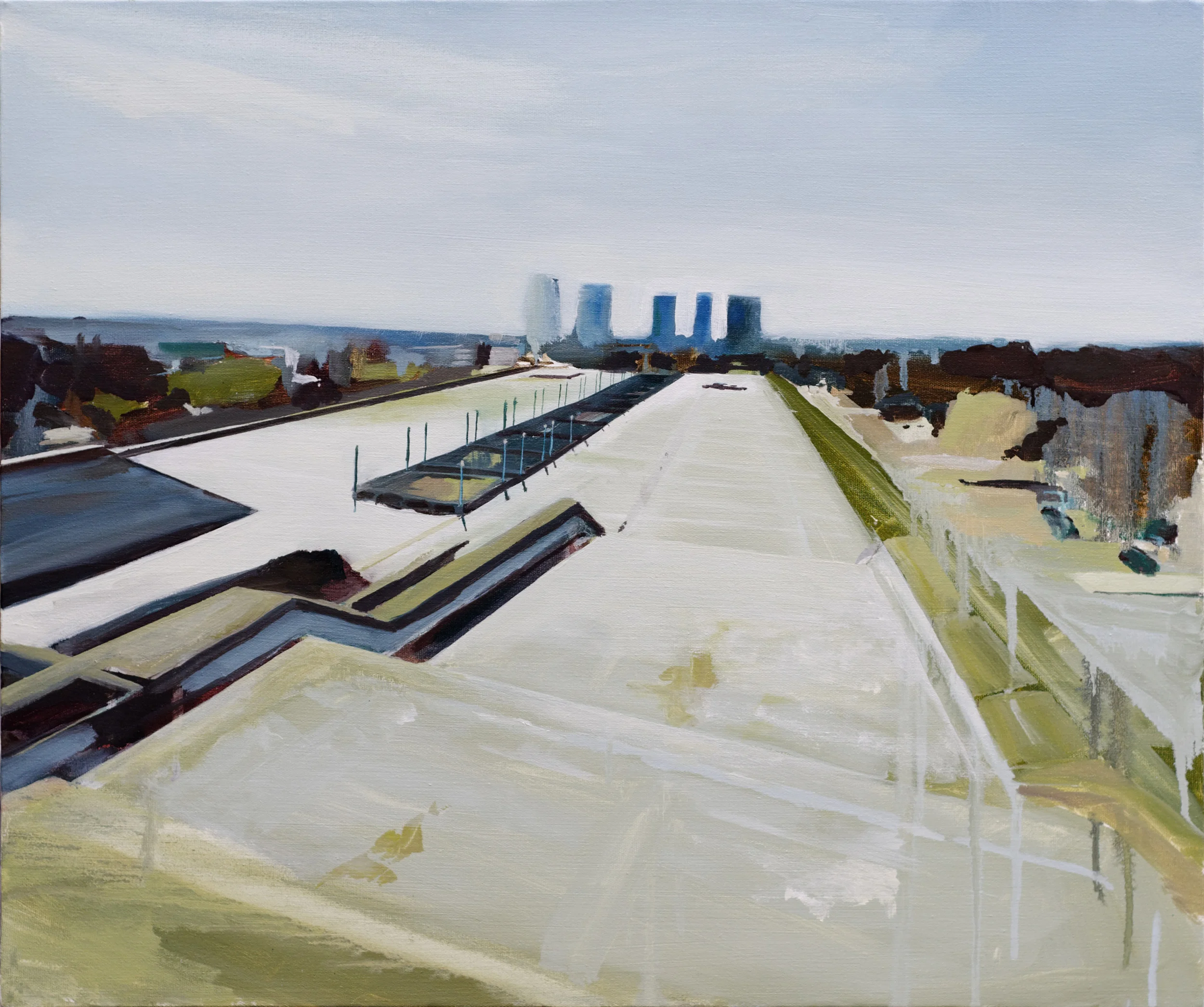 tallinn 20" x 28" oil on canvas 2008