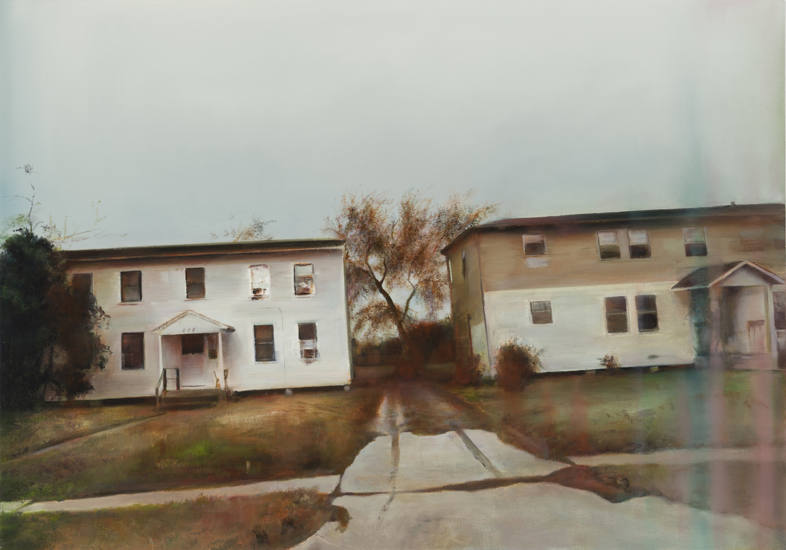   louisiana boulevard &nbsp; •  24" x 34"  oil on canvas  2014    