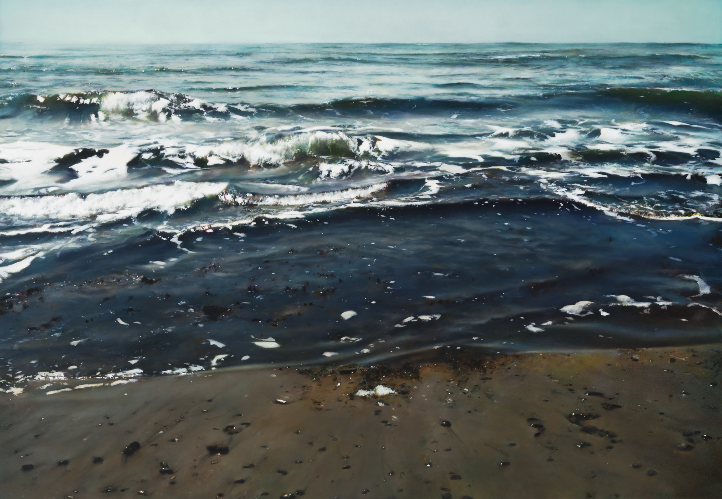   pacific &nbsp; •  52" x 72"  oil on canvas  2014    