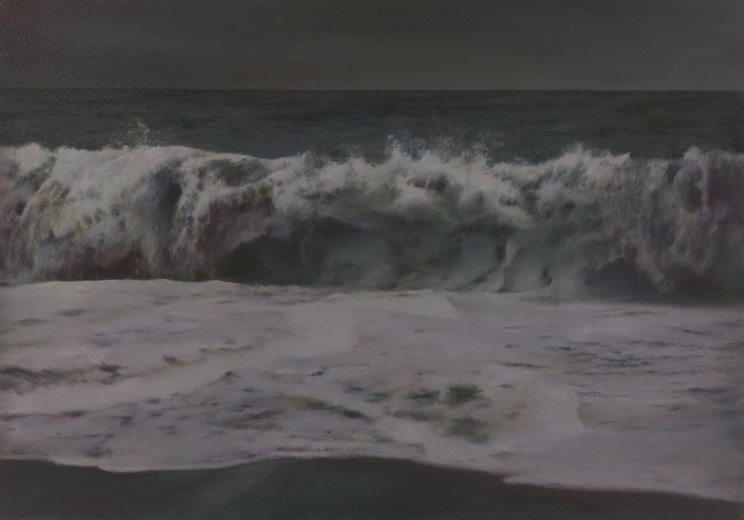   night wave &nbsp; •  28" x 40"  oil on canvas  2015    