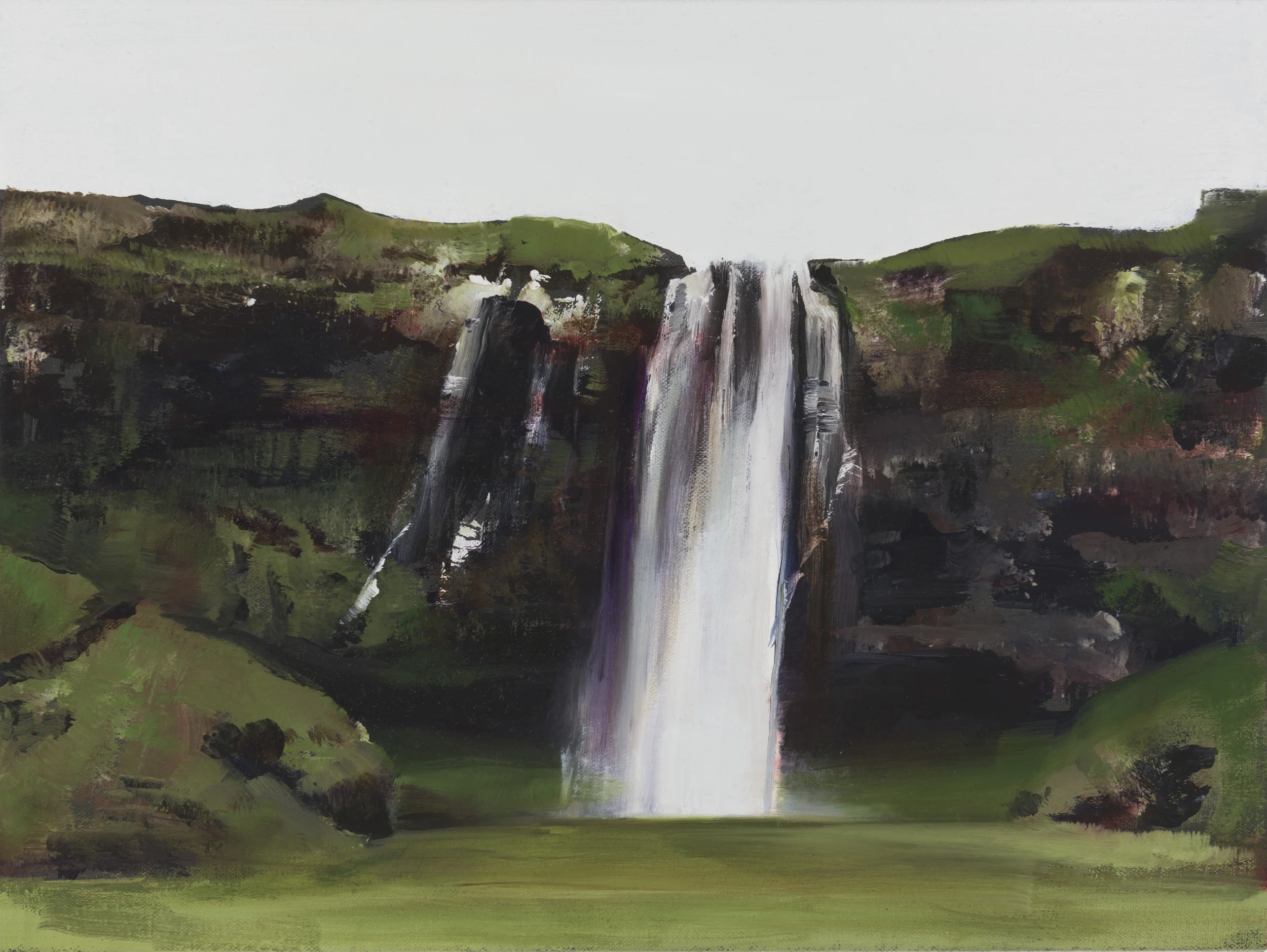 seljalandfoss study • 12" x 16" oil on canvas 2015
