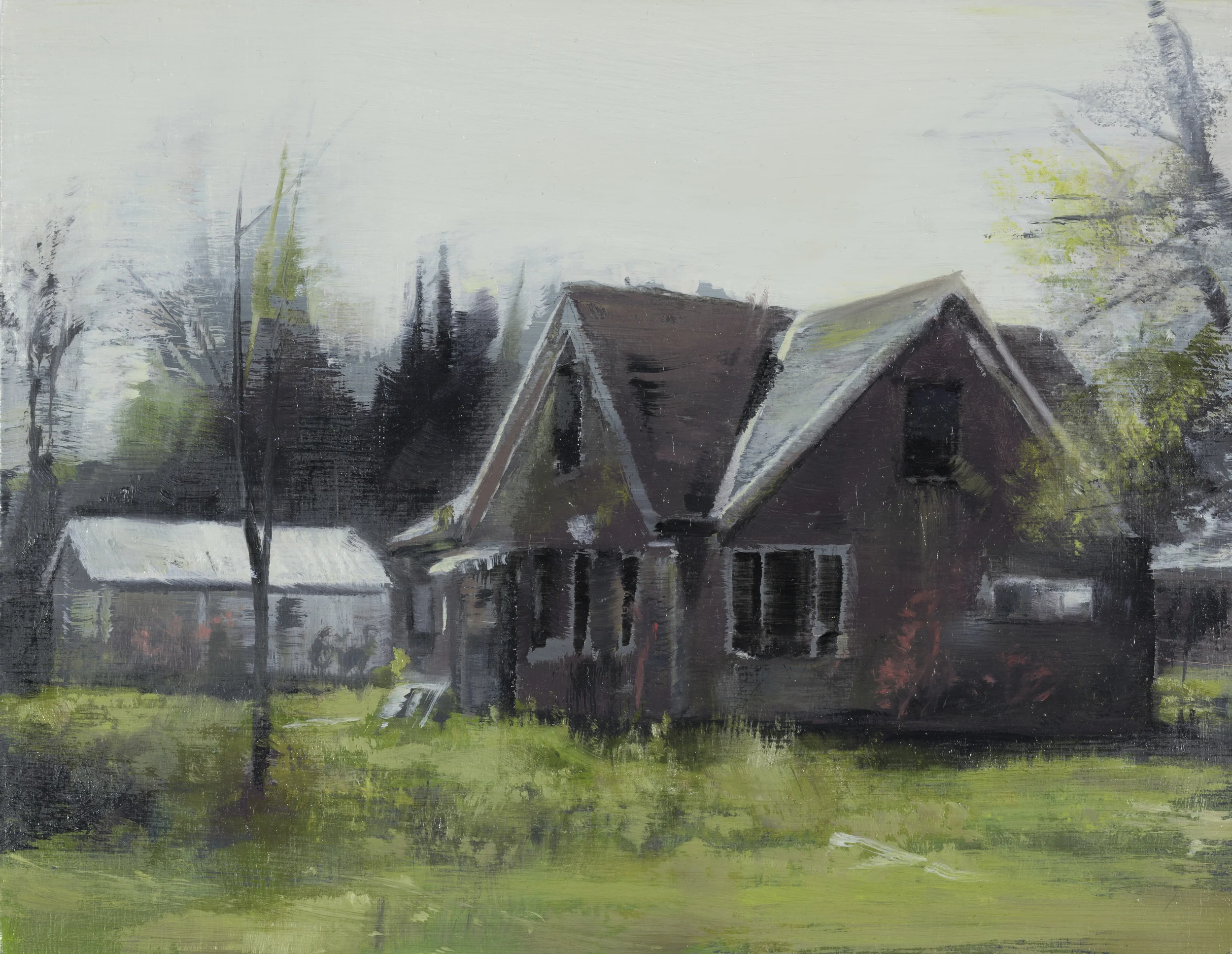 manteca study 6" x 8" oil on panel 2016