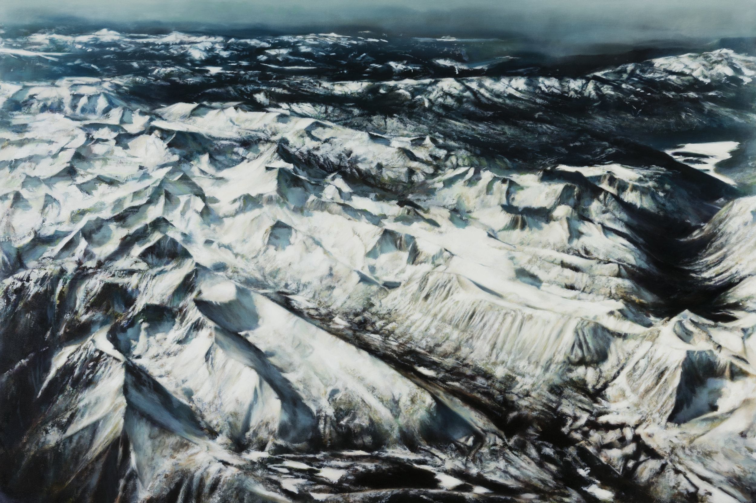   sierra &nbsp; •  40" x 60"  oil on canvas  2016    