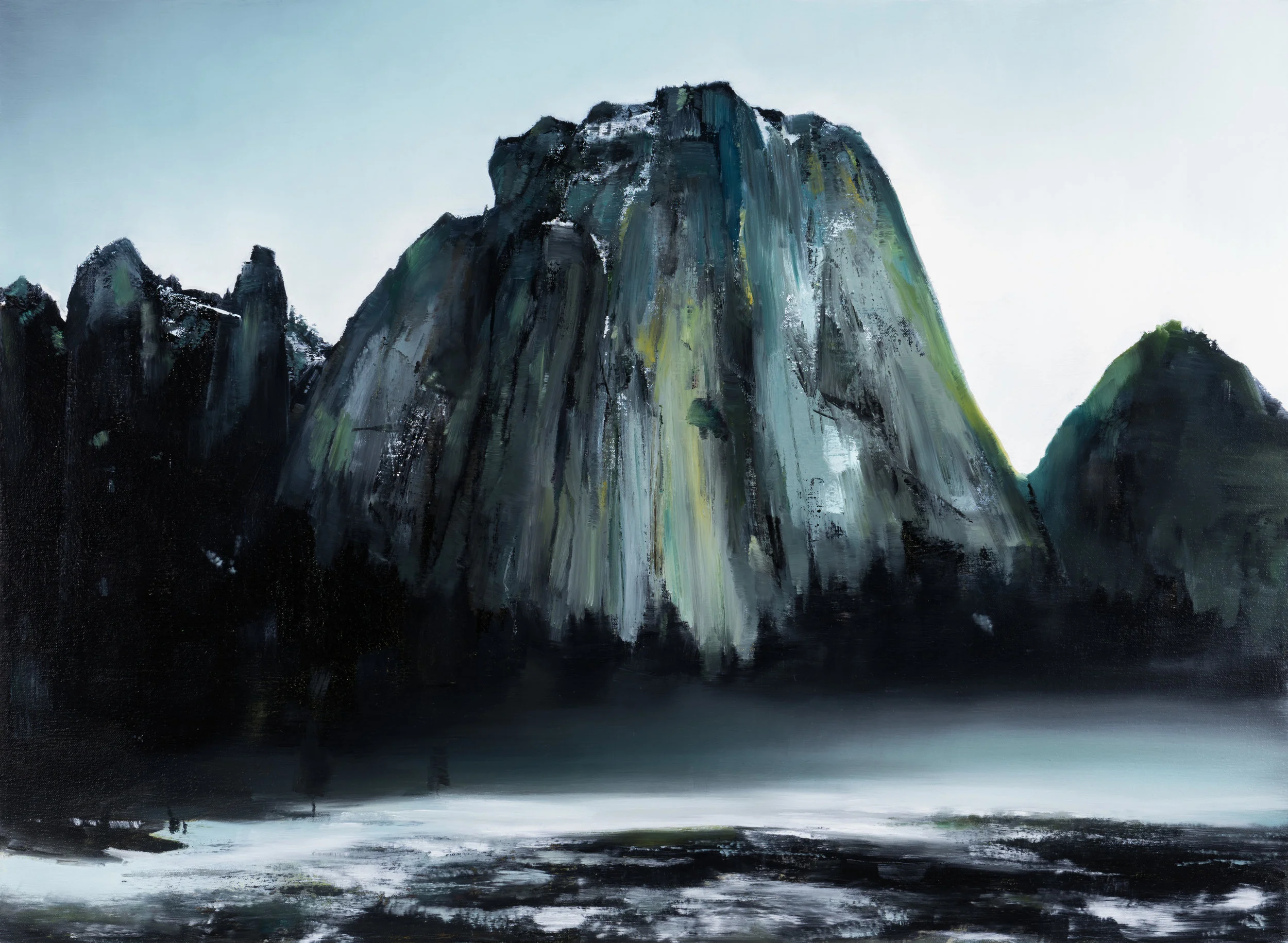 cathedral rocks • 22" x 30" oil on canvas 2017