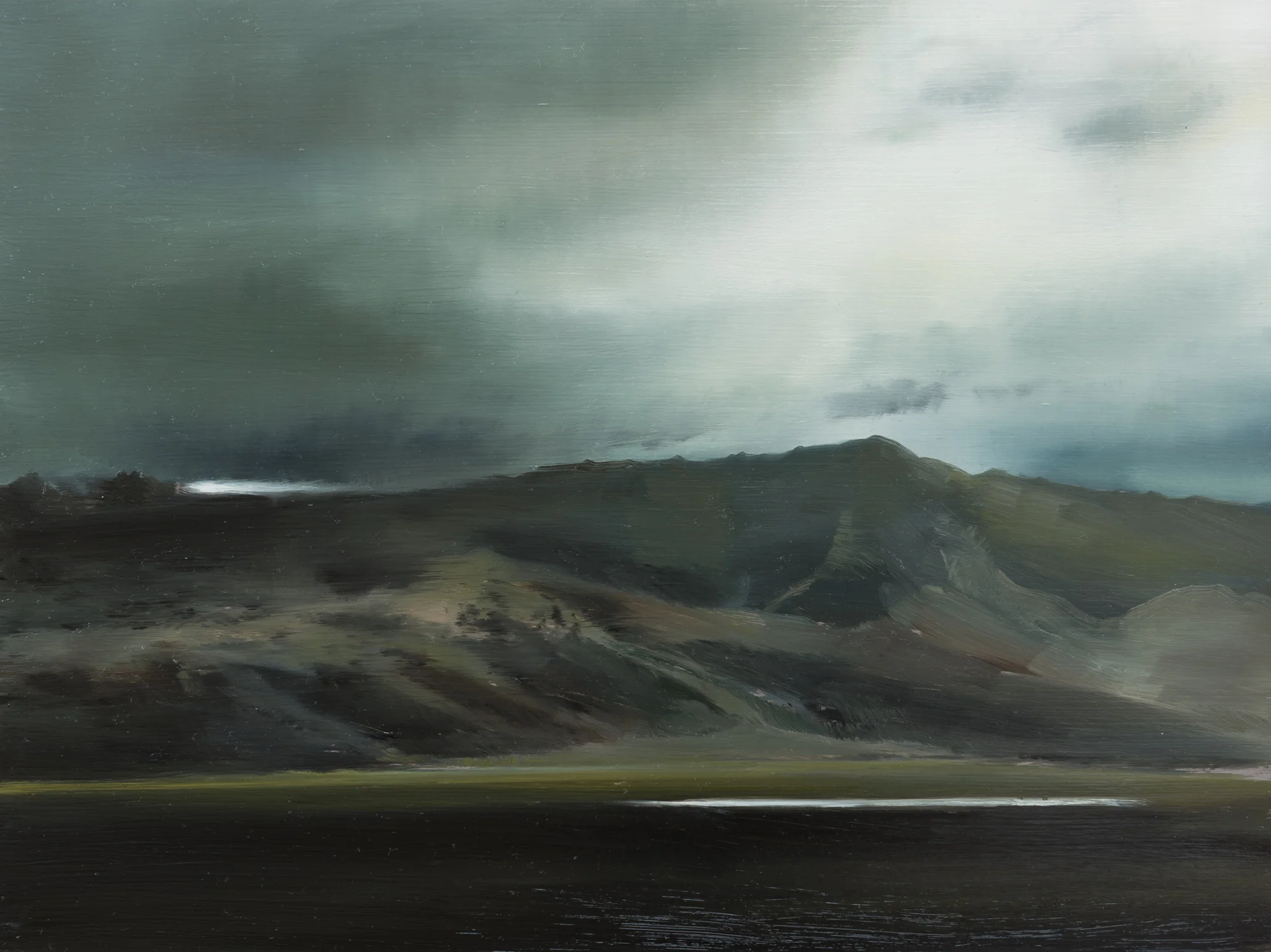 east • 9" x 12" oil on panel 2017