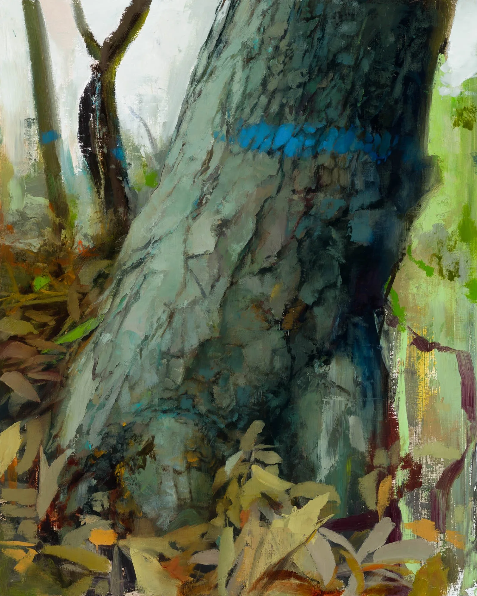   blue  •  20" x 16"  oil on panel  2023   