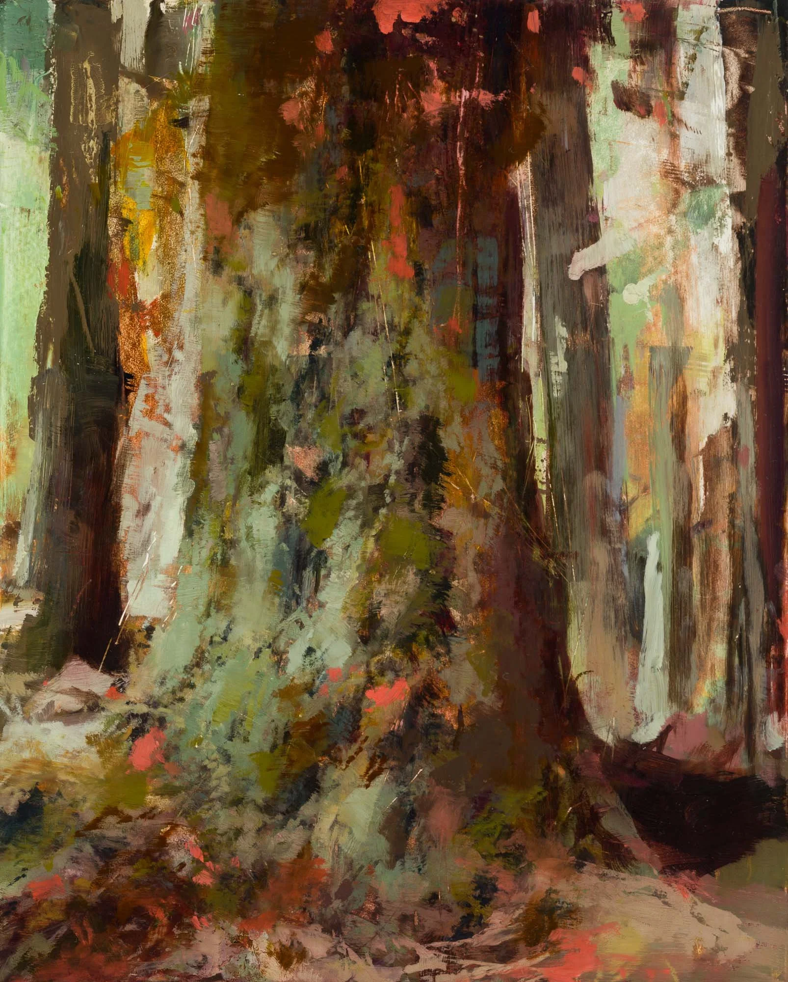   burnt   10" x 8"  oil on panel  2023   