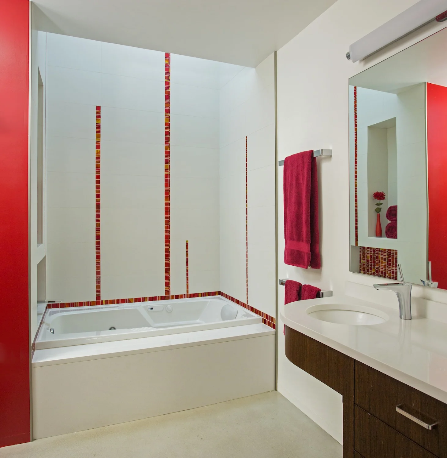 red tile design by heinrich hermann