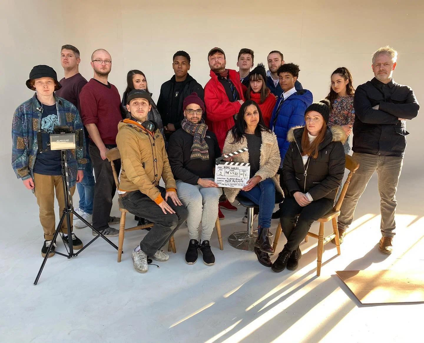 Just wrapped on a great production with this lot. It has been a pleasure #DOP #filmsetlife @isaacwhouk