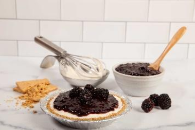 Marionberry Whipped Cheesecake