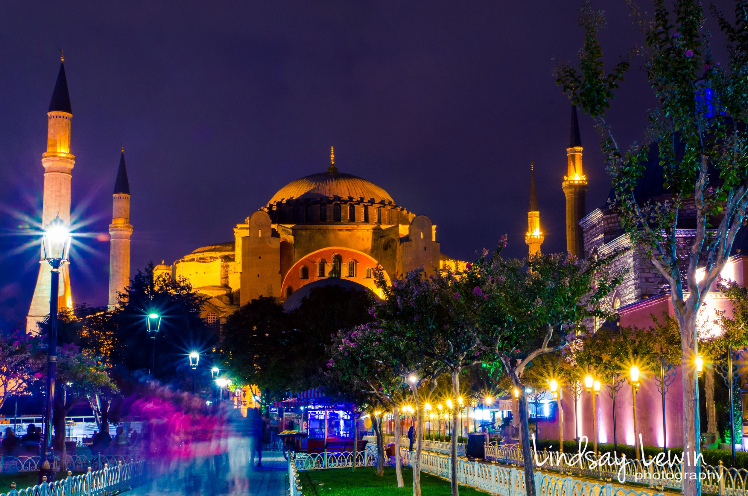 Night time at Hagia Sophia- Istanbul