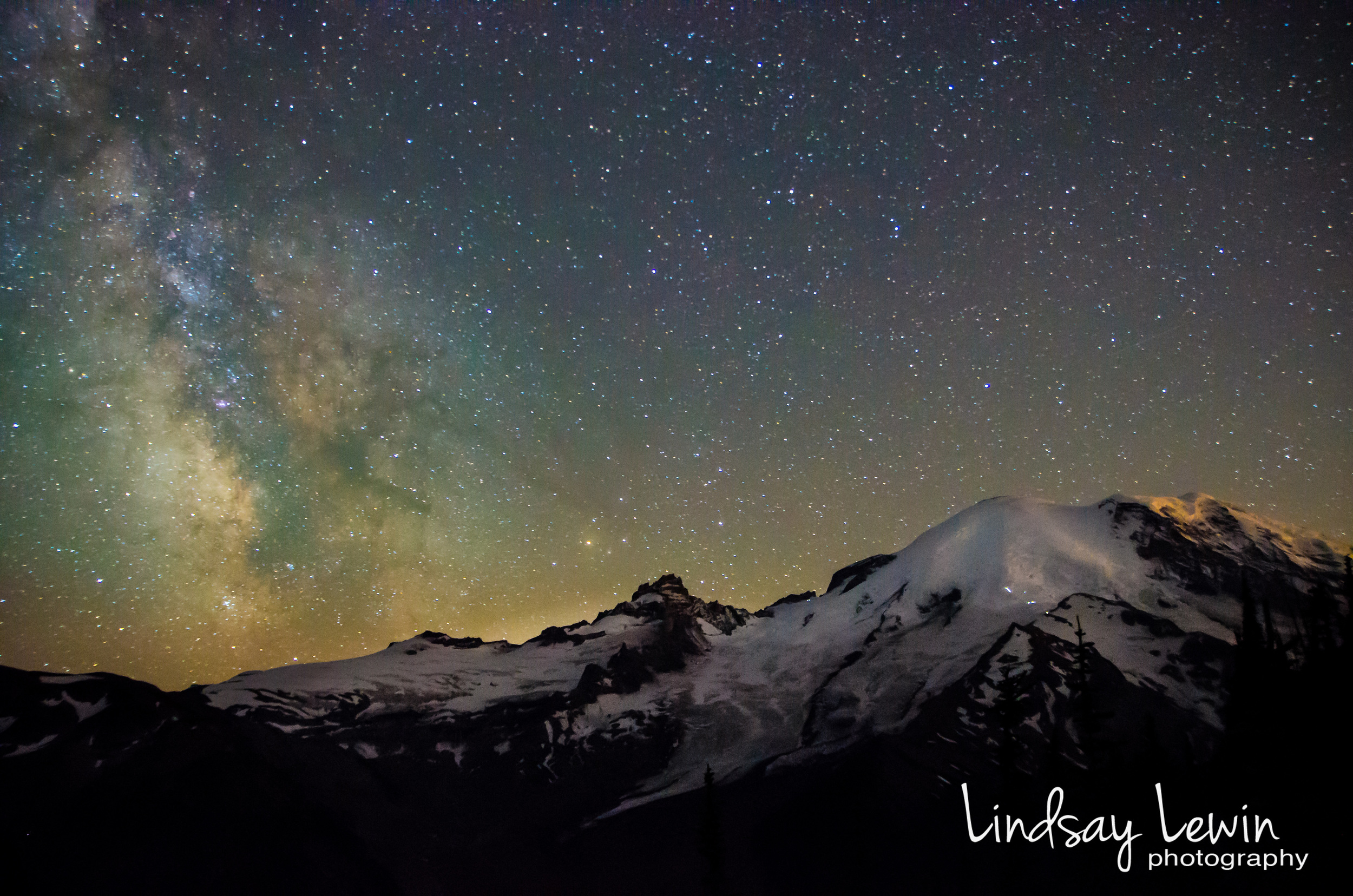 Rainier Milky Way