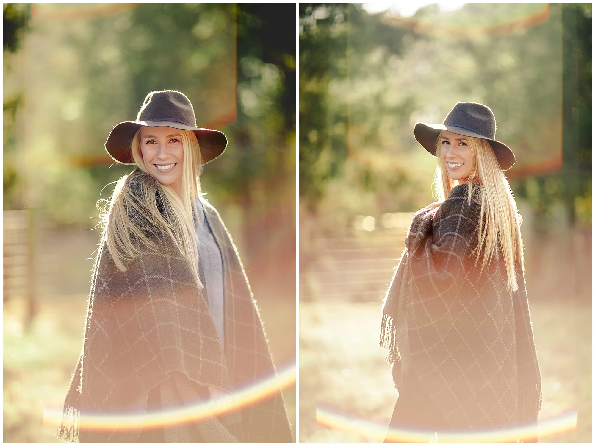 Peyton’s gorgeous and sunny spring senior session in Raleigh North Carolina. Country Field Summer Sunny Fashion Hat High School Senior College Senior