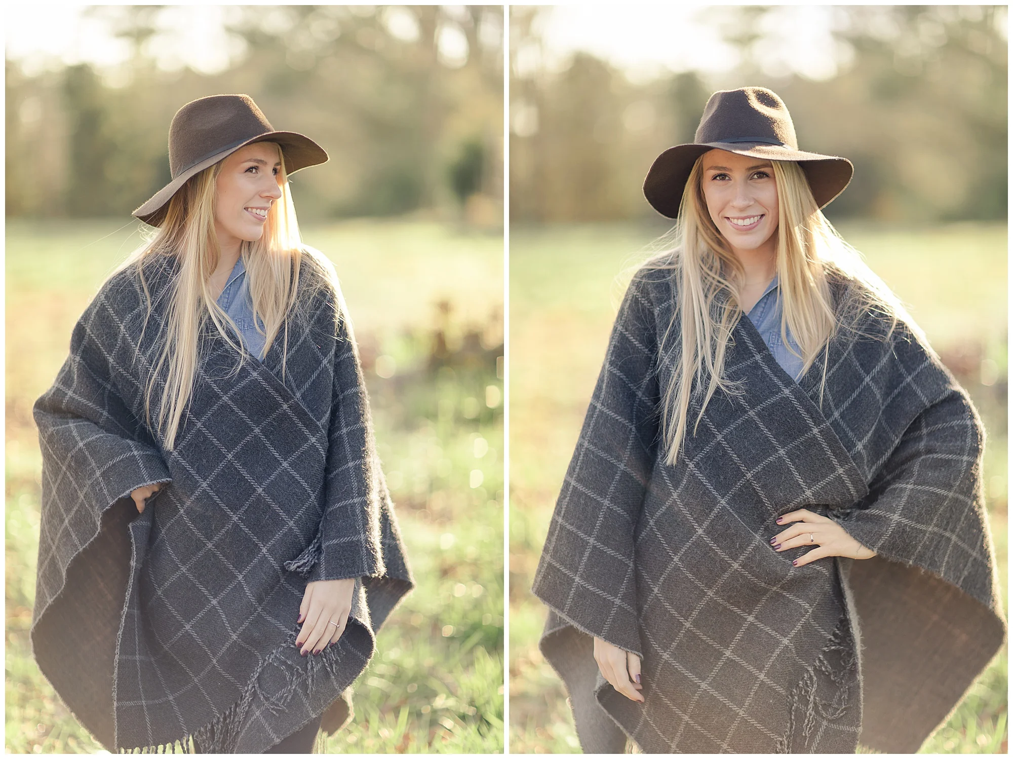 Peyton’s gorgeous and sunny spring senior session in Raleigh North Carolina. Country Field Summer Sunny Fashion Hat High School Senior College Senior