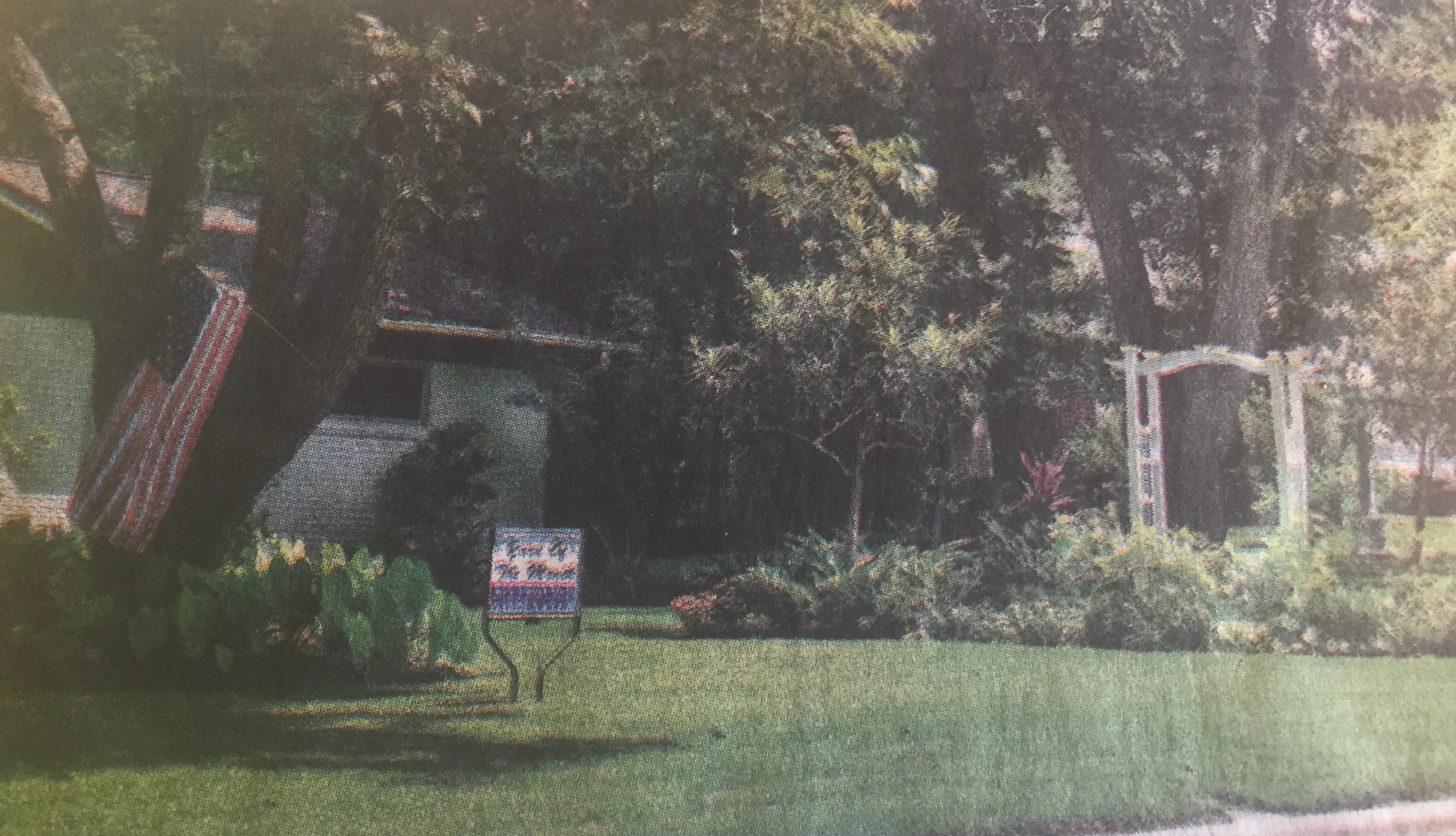 August Yard of the Month was awarded to Jim and Dayle Burkhart of 605 Walnut Hill. Jim is the keeper of the grounds and does a wonderful job of keeping everything so beautifully groomed.