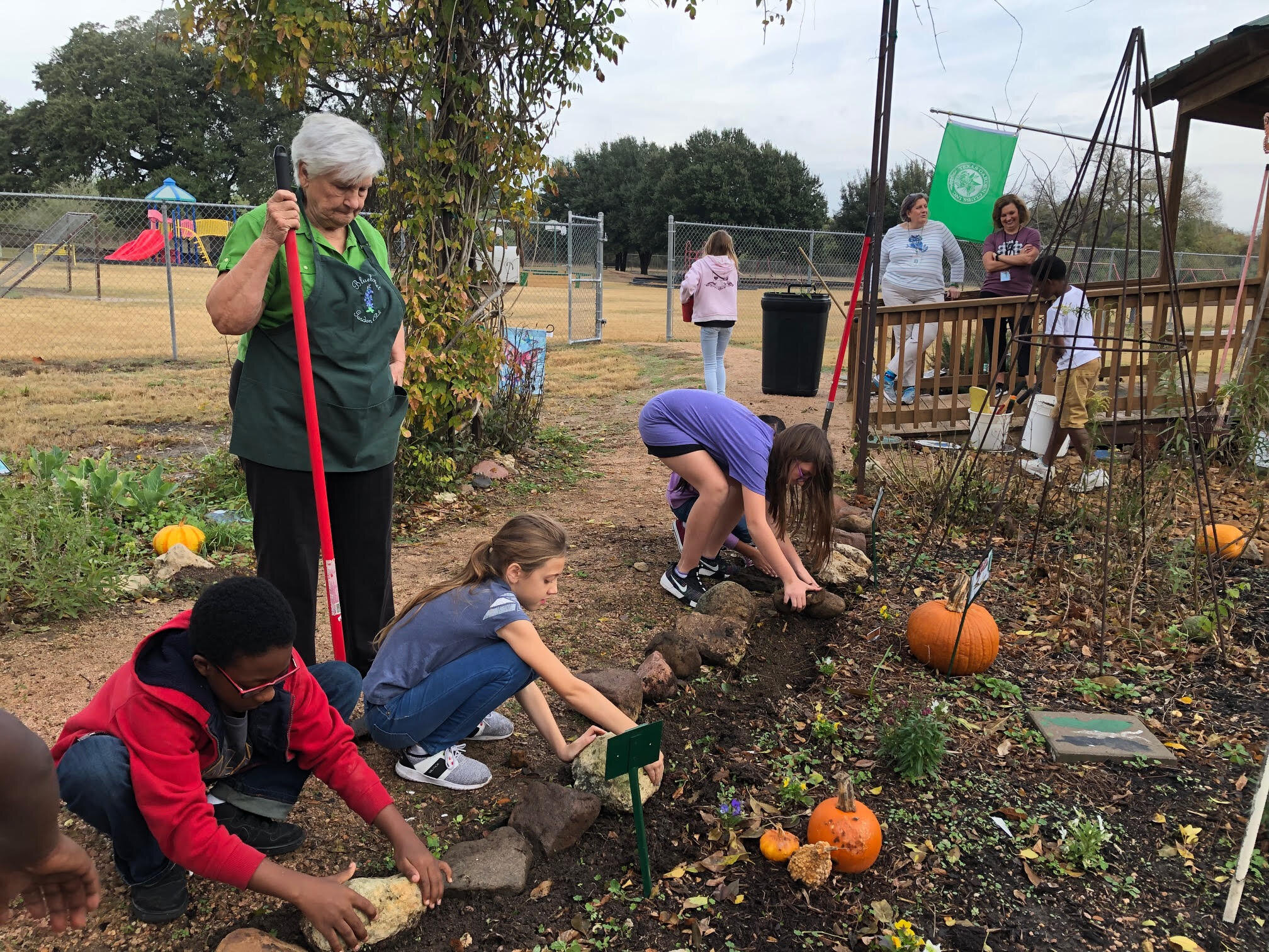 Butterfly Garden November, 2019 - Kids moving rocks .jpg