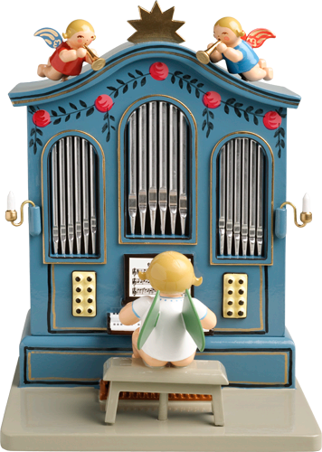 Angel Organ Music Box