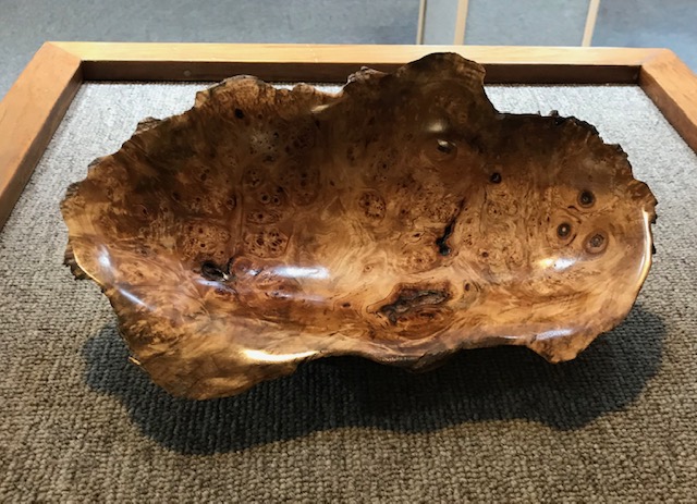 Maple Burl carved