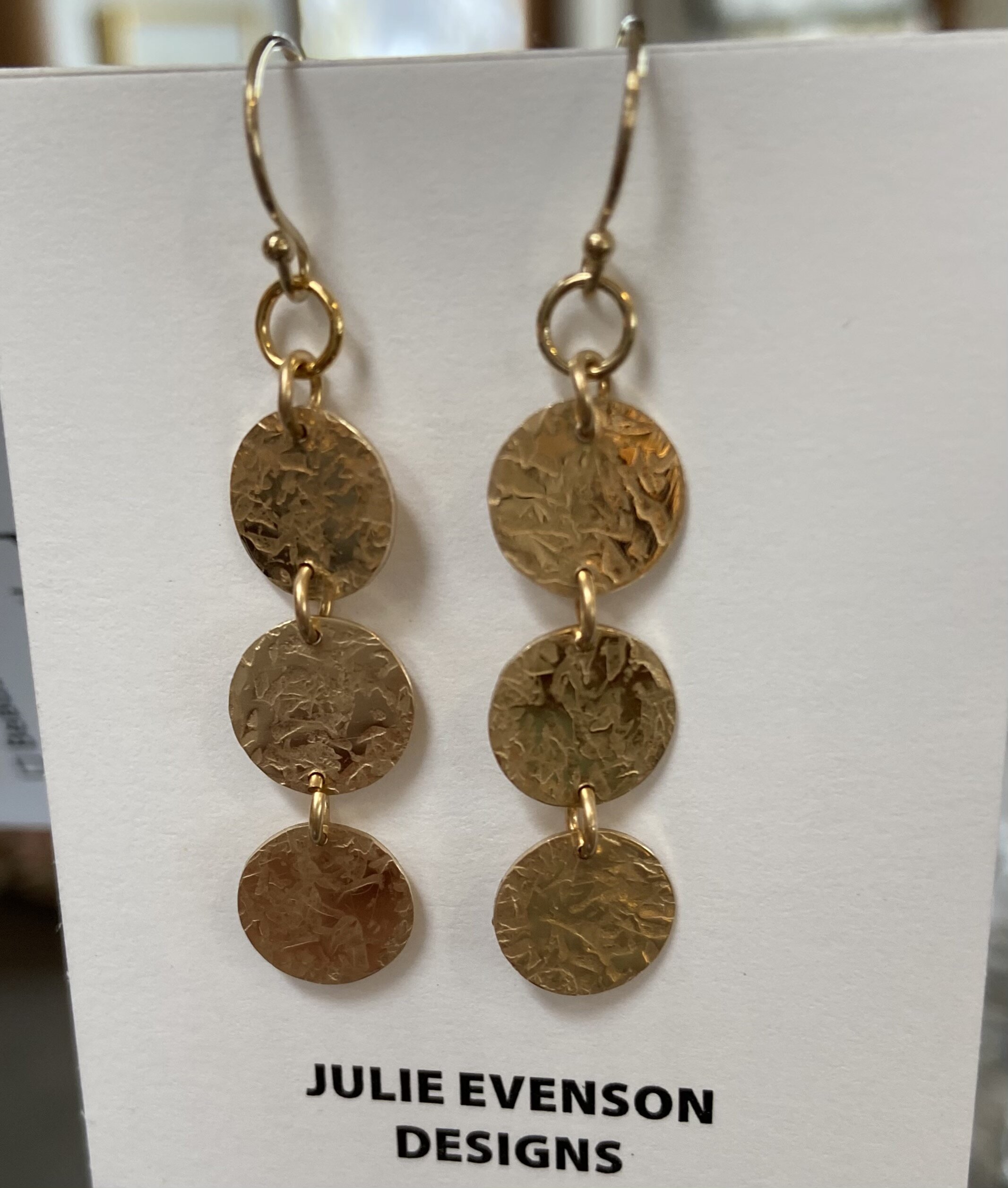 Gold Filled Earrings by Julie Evenson