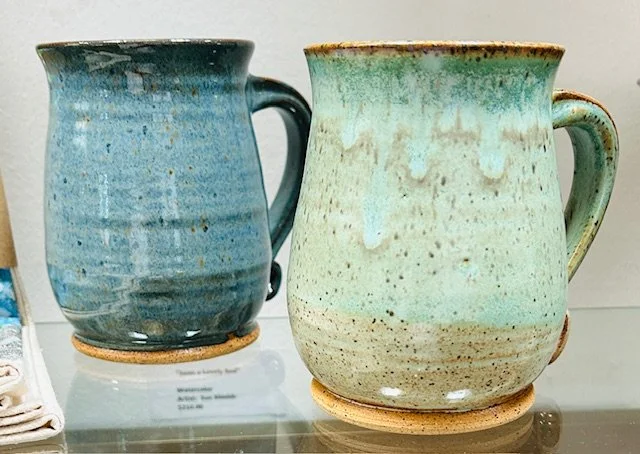 Stoneware Mugs by Scott Obernberger