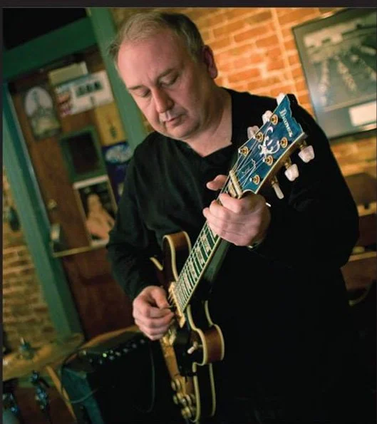 Johnny Strickler playing at Waverly House