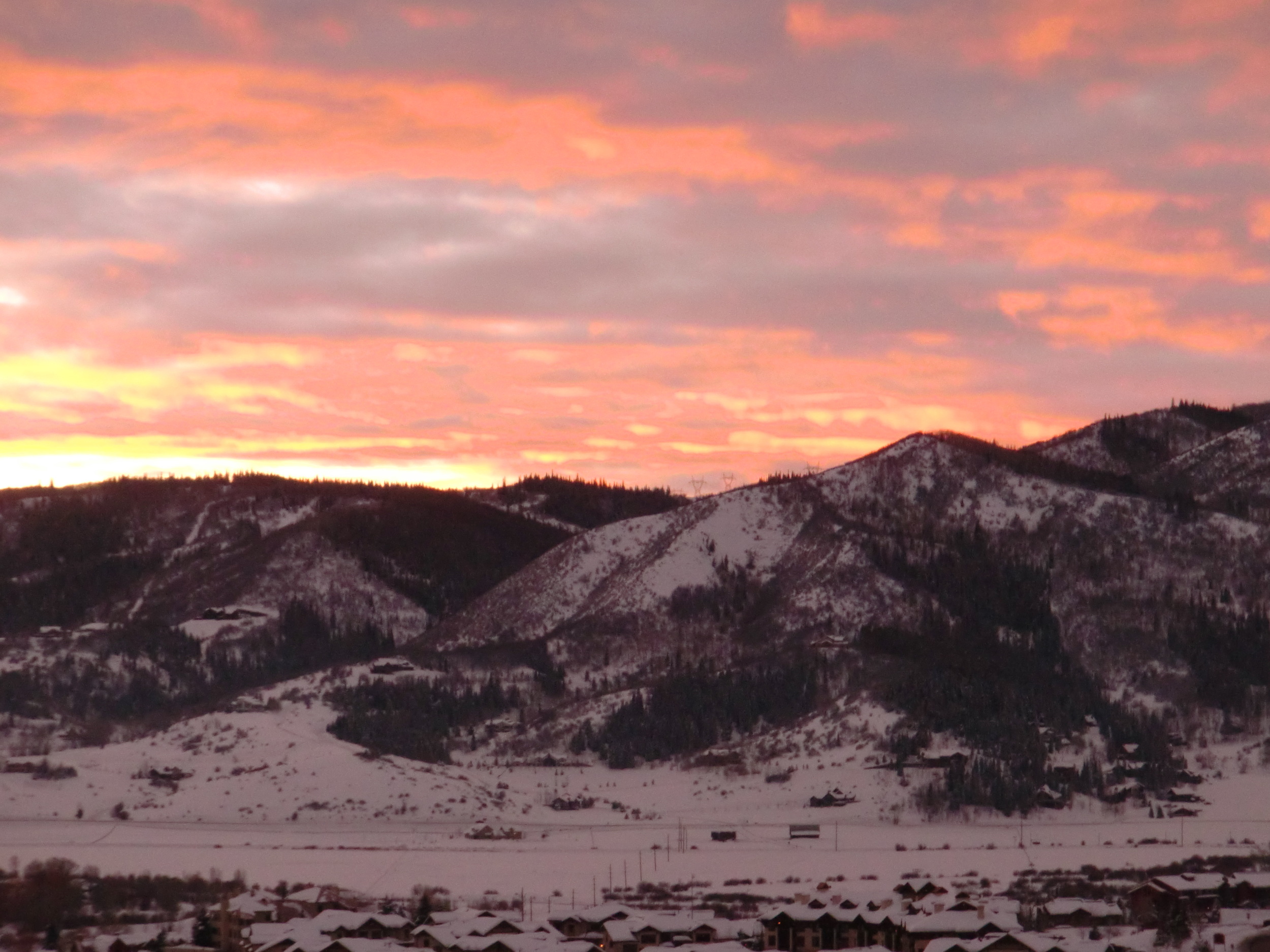 This view... &nbsp;almost made it all worth it. &nbsp;Yes, it was worth it. &nbsp;Steamboat Springs 2011.
