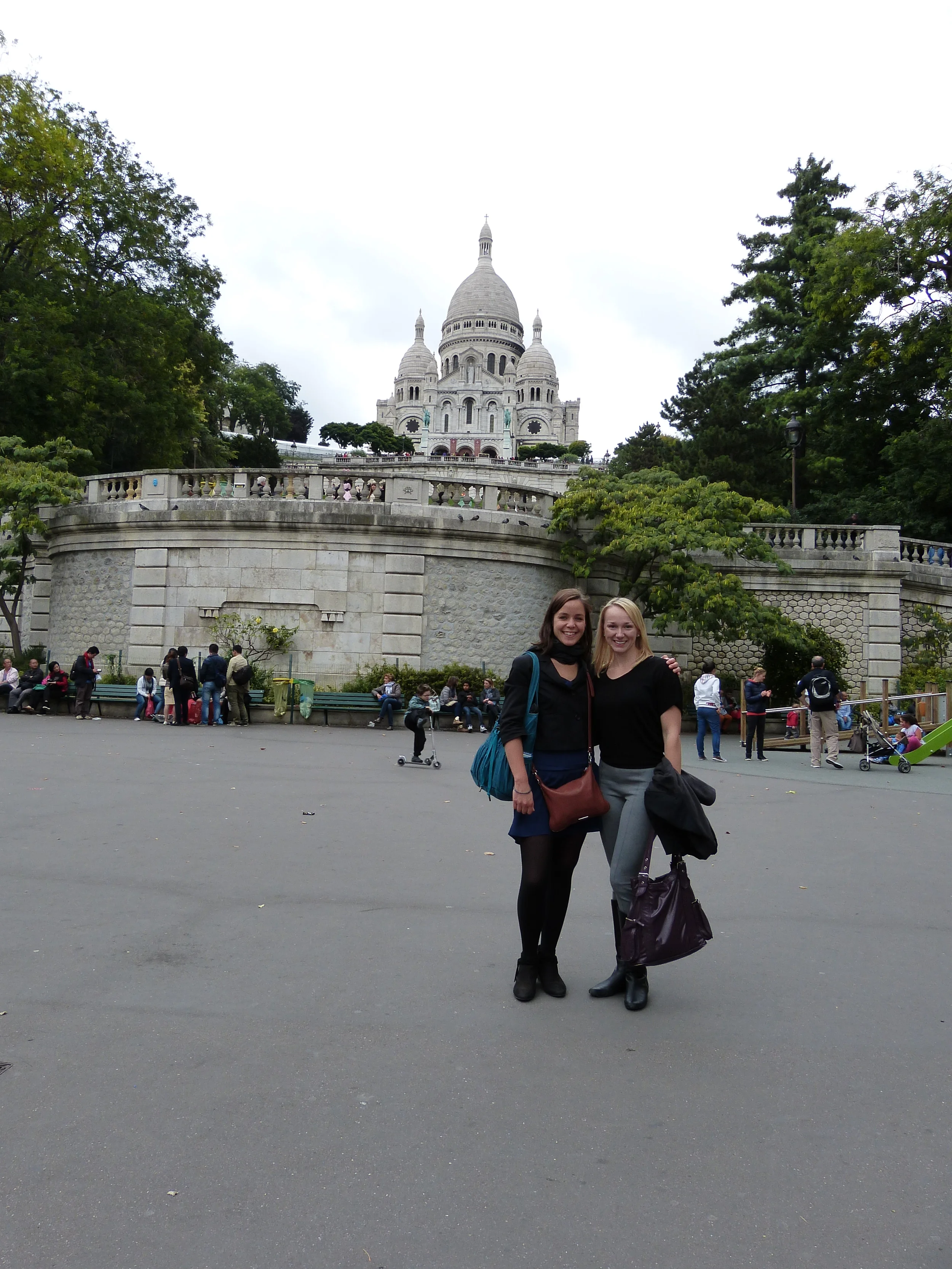 True story: one of my goals was to visit France to see my friend Marion, who was an exchange student at my high school. It took me 15 years, but we spent my 31st birthday walking miles around Paris and catching up. In English, because I don't speak French.