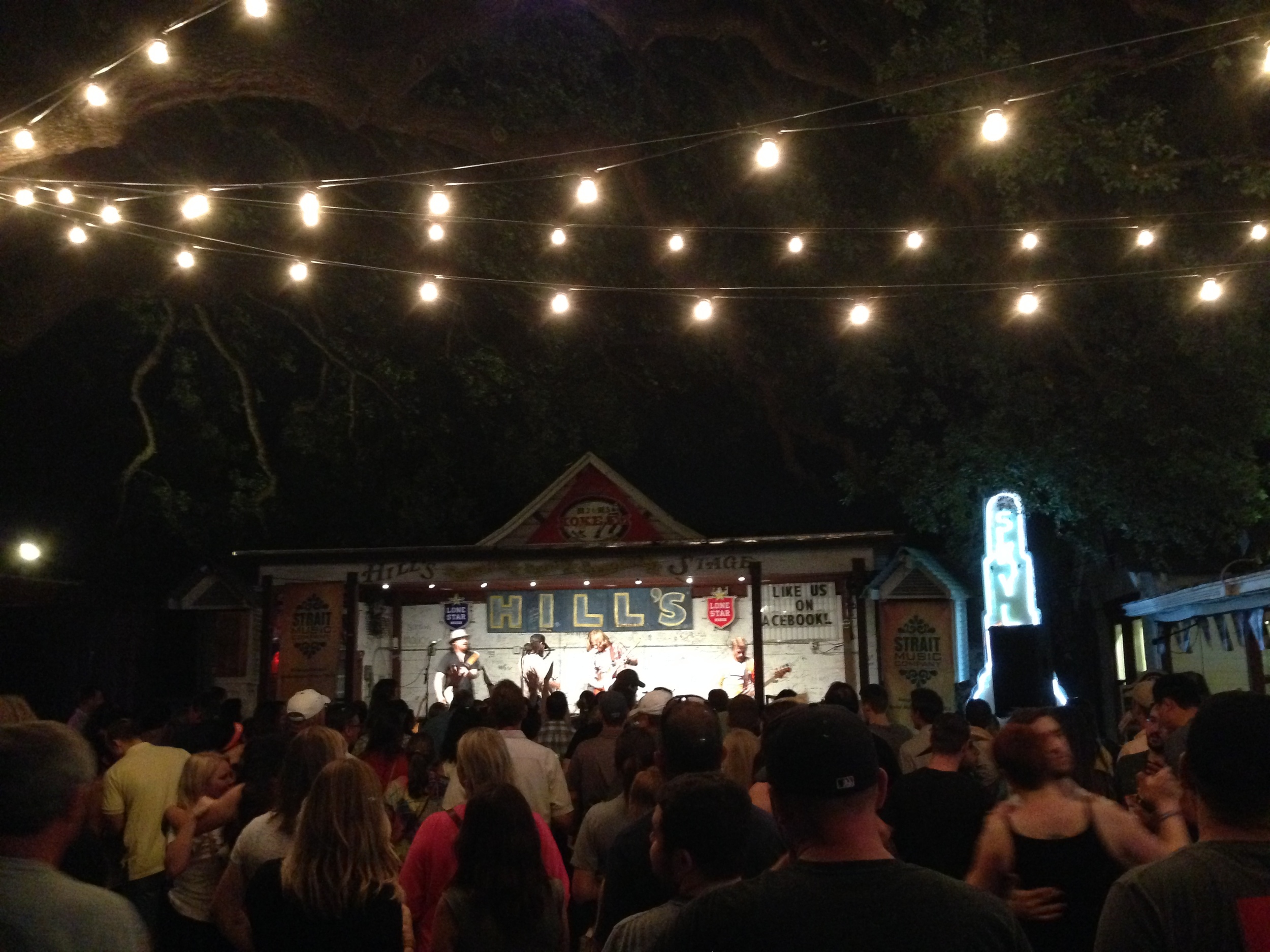 I'm a happy girl if I can watch live music every week.