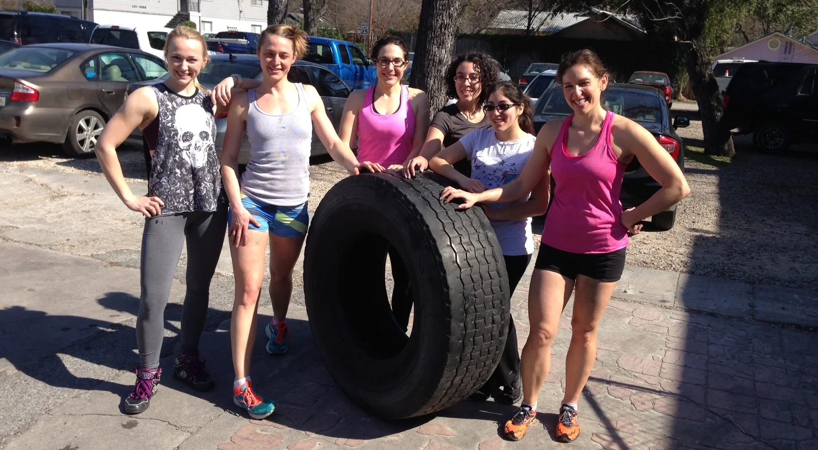 I want to teach my clients to flip tires all day! Halfway kidding. We do other things too.