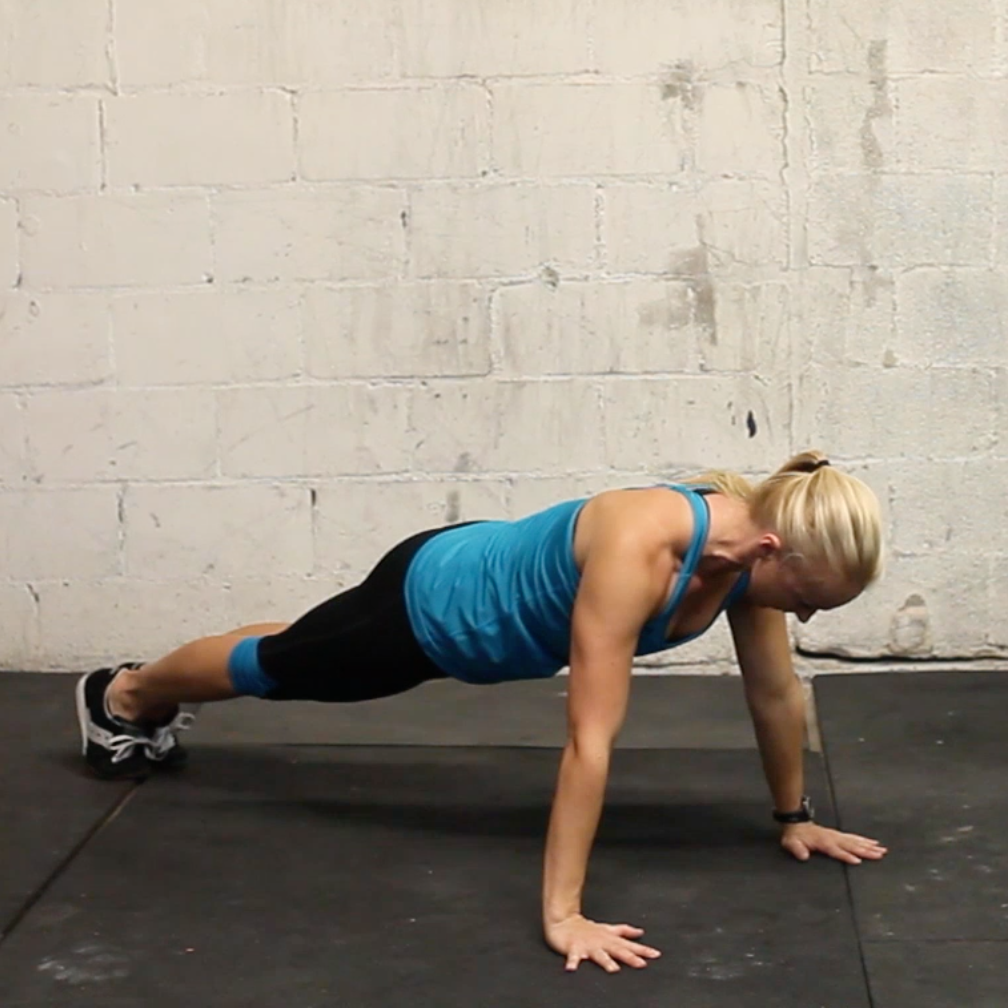 Pushups and pushup negatives