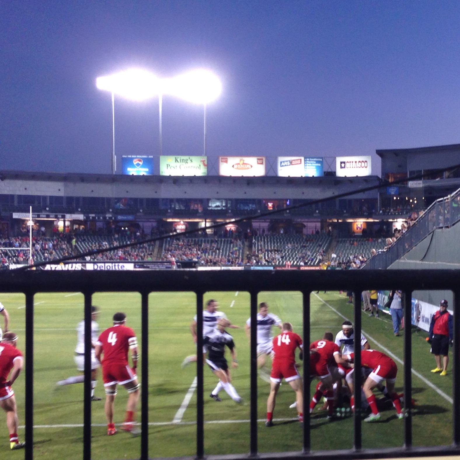 Rugby at the Dell Diamond with some of my favorite people. This was such a fun melding of two entertaining sports experiences.