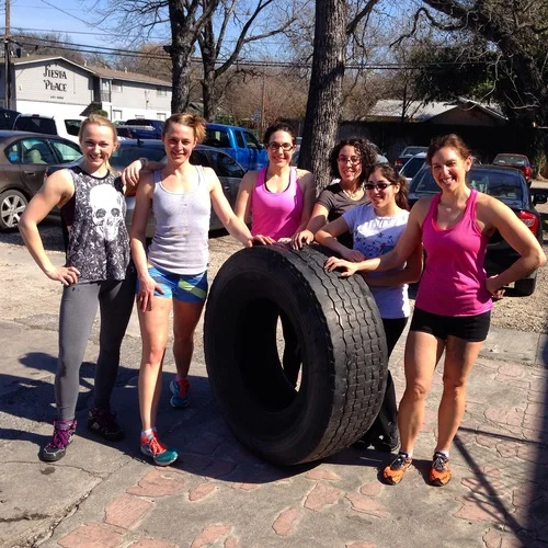 My amazing group of women at The Chick Workout