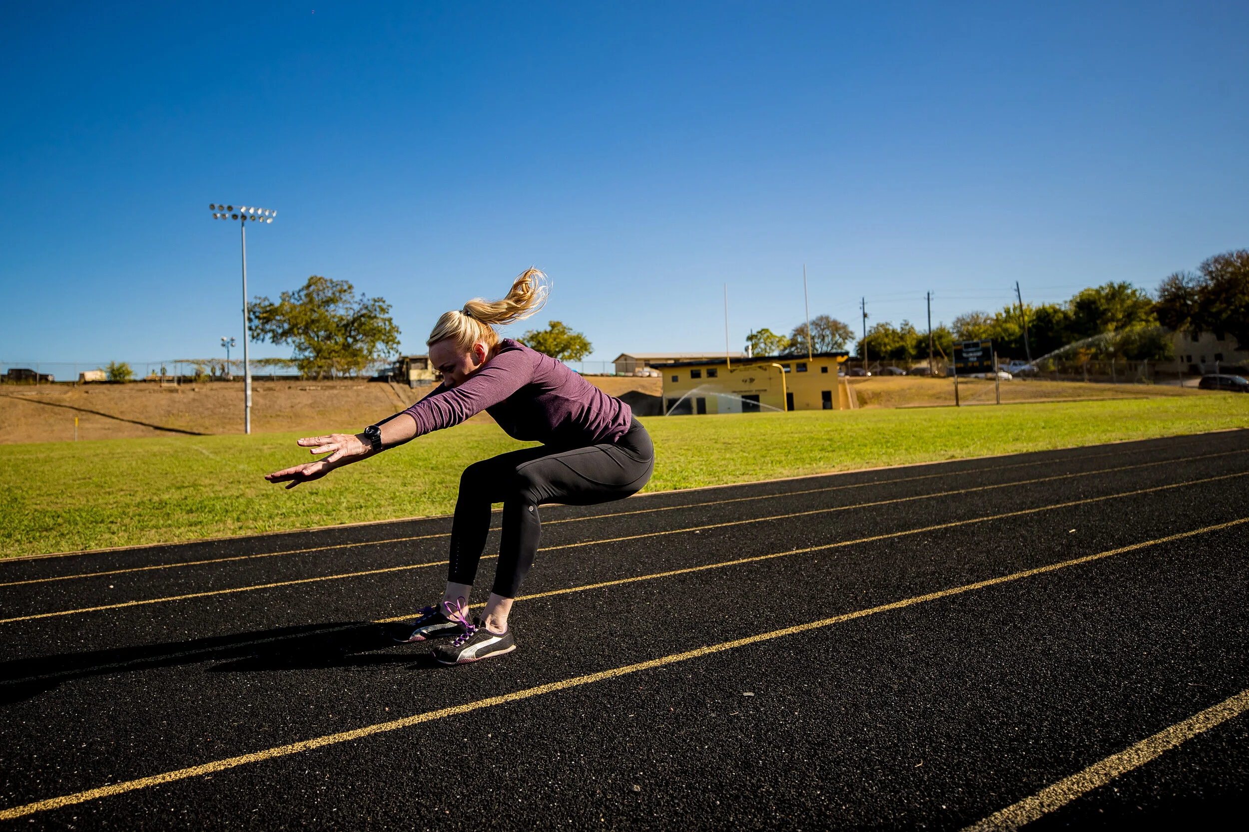 track training broad jump 3