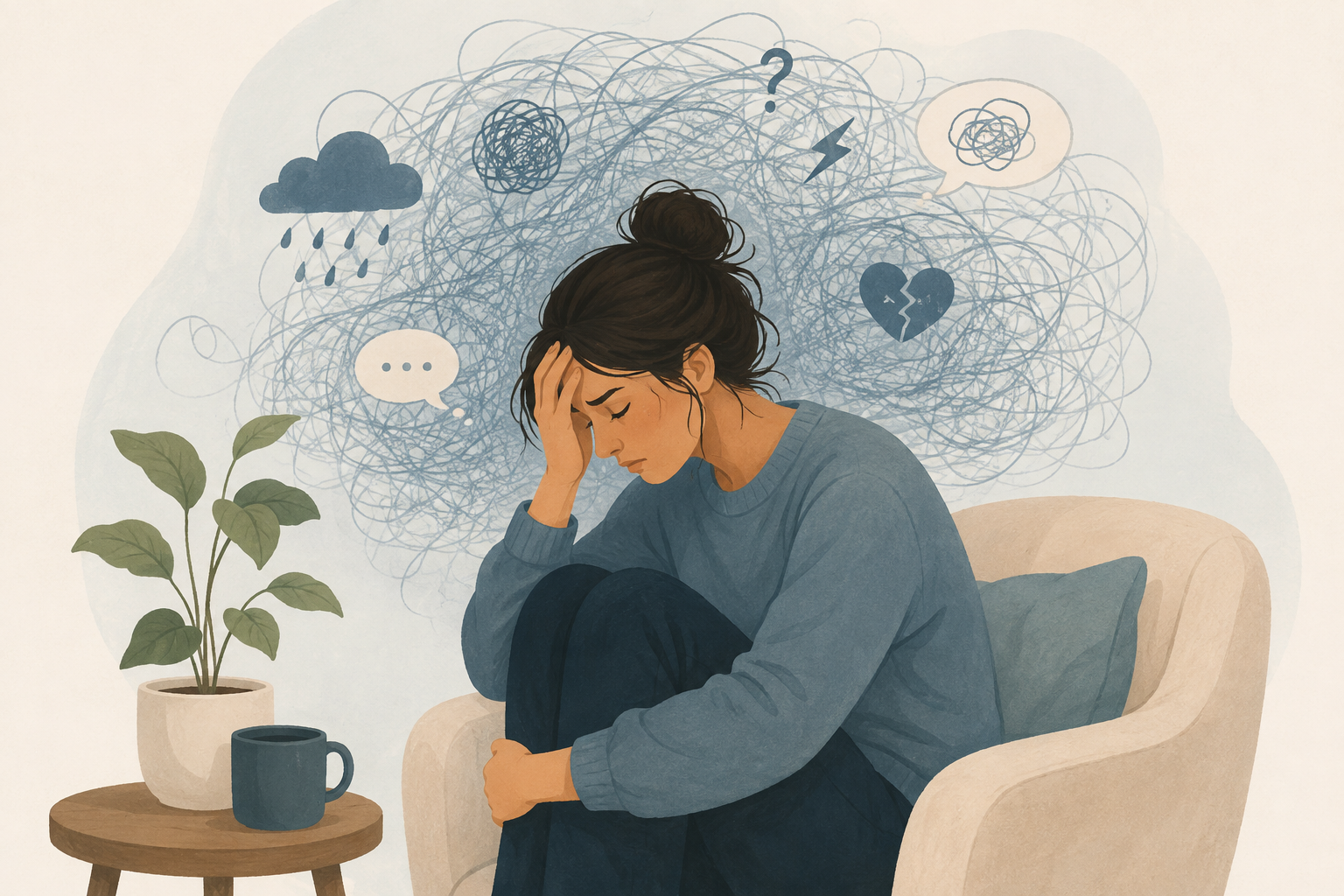 how anxiety feels like and why therapy is needed