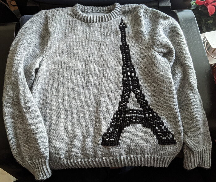 Eiffel Tower pullover
