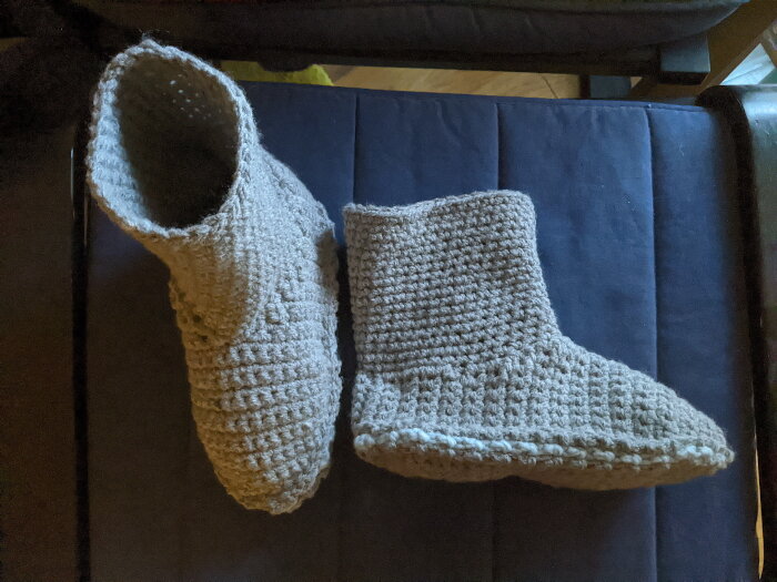 Ugg-style boot slippers