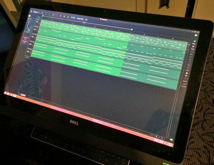 Working in stagelight