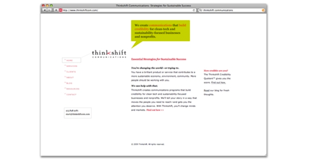 Thinkshift Communications