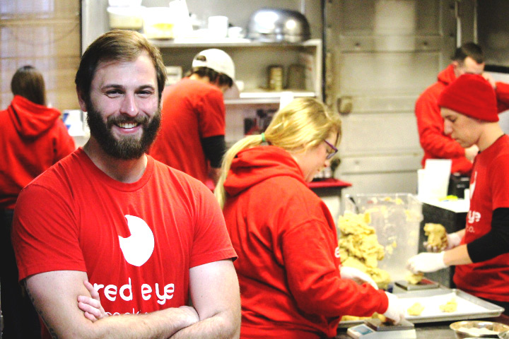 Red Eye Cookie Co. operates in the back of Sally Bell's Kitchen on Grace St. in Richmond, VA.
