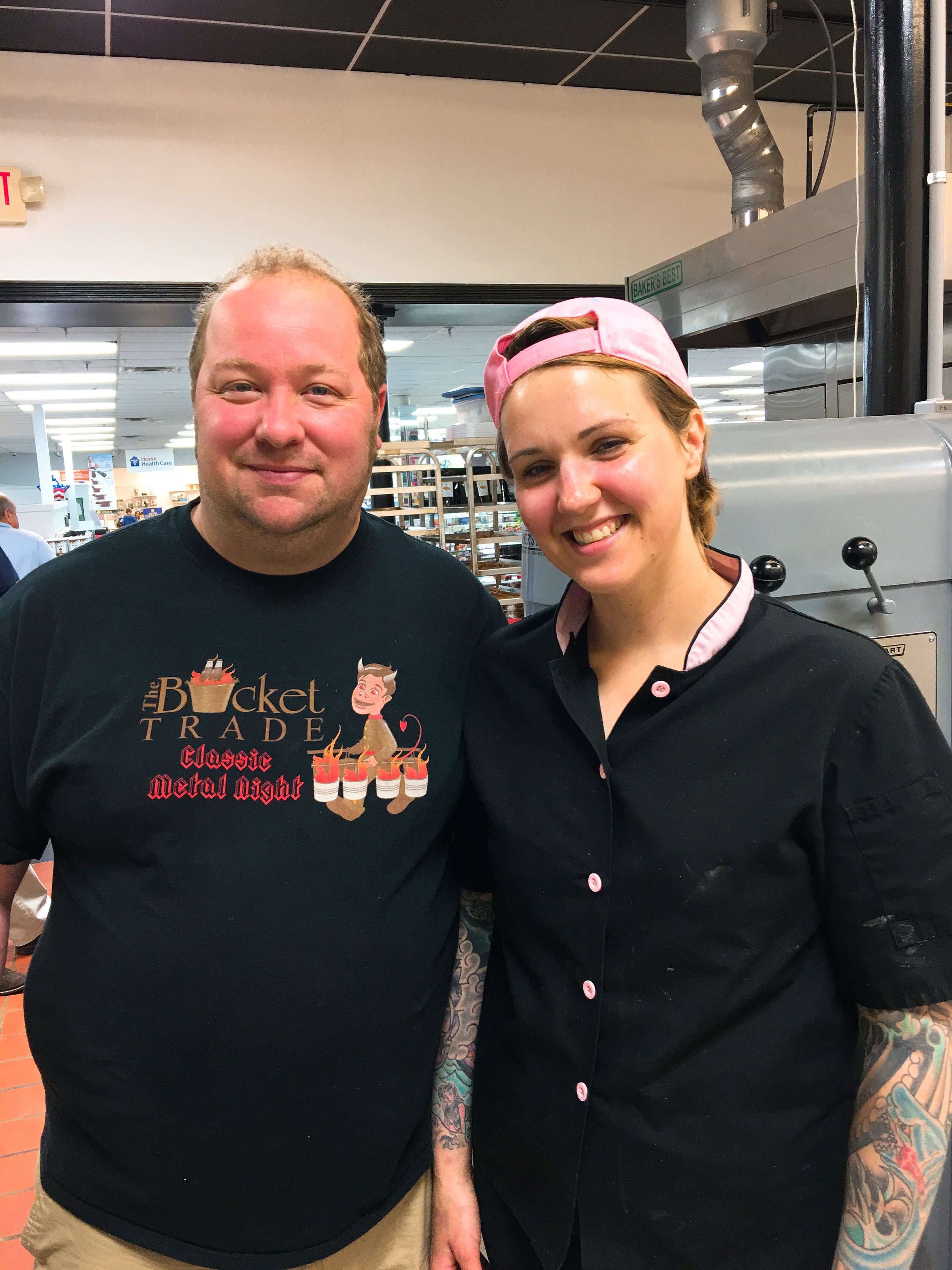 Husband and wife team Xavier Meers and Hannah Pollack