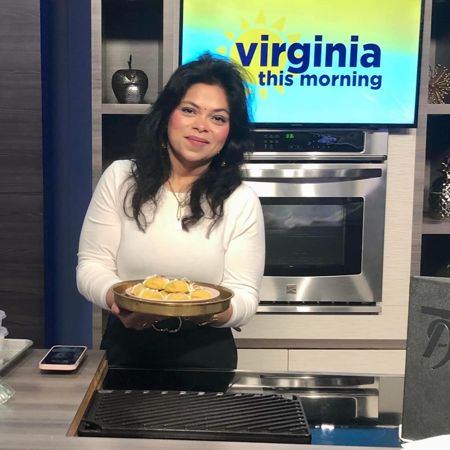 It&rsquo;s been a busy couple of weeks of morning TV appearances for the chefs of Positively Delicious! (Hi @keyaandco!) Thank you @virginiathismorning for highlighting this incredible event benefiting the @positive_vibe_foundation!