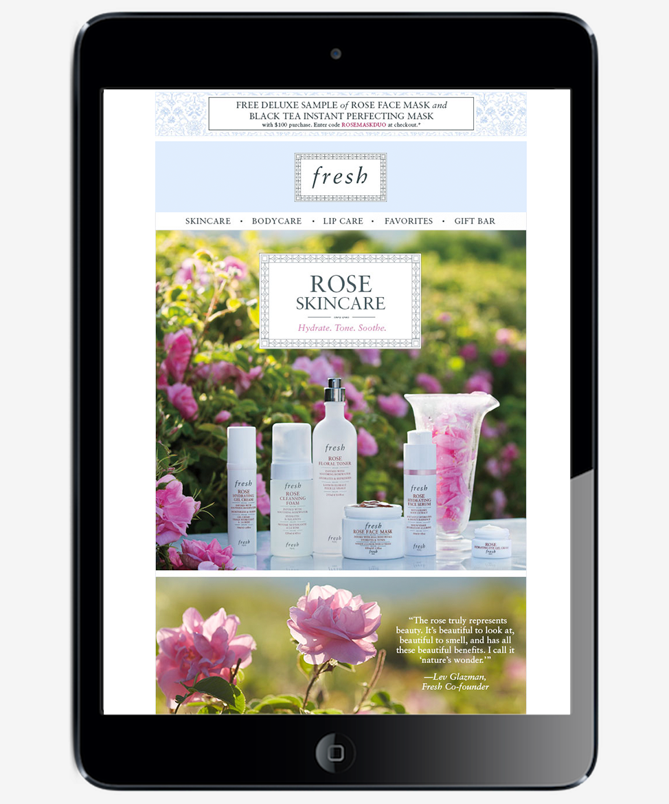    Fresh &nbsp; |&nbsp; Creative Director&nbsp; Daphne Ascoli 